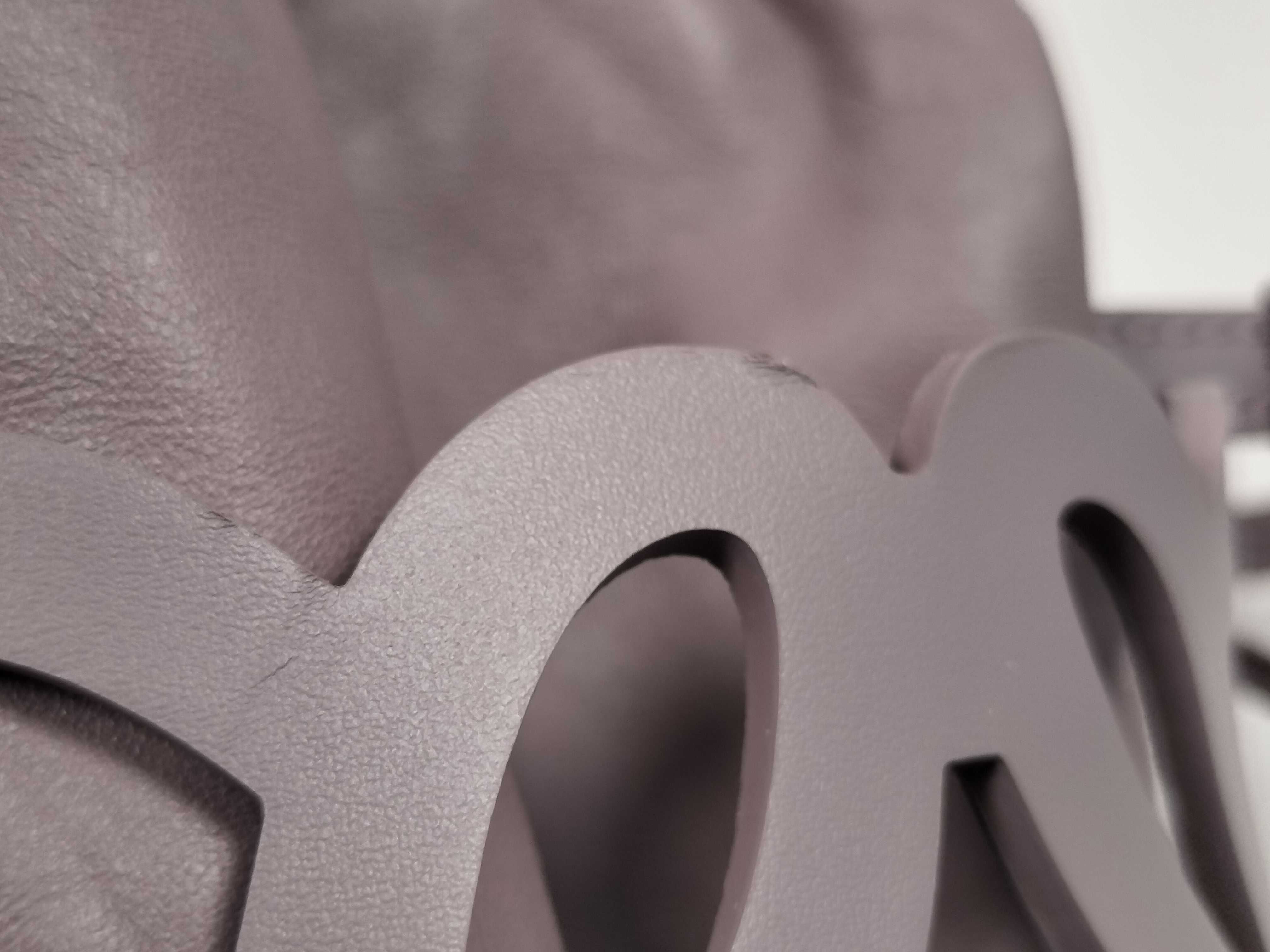 Anagram Cut Purple Shoulder Bag — view 13