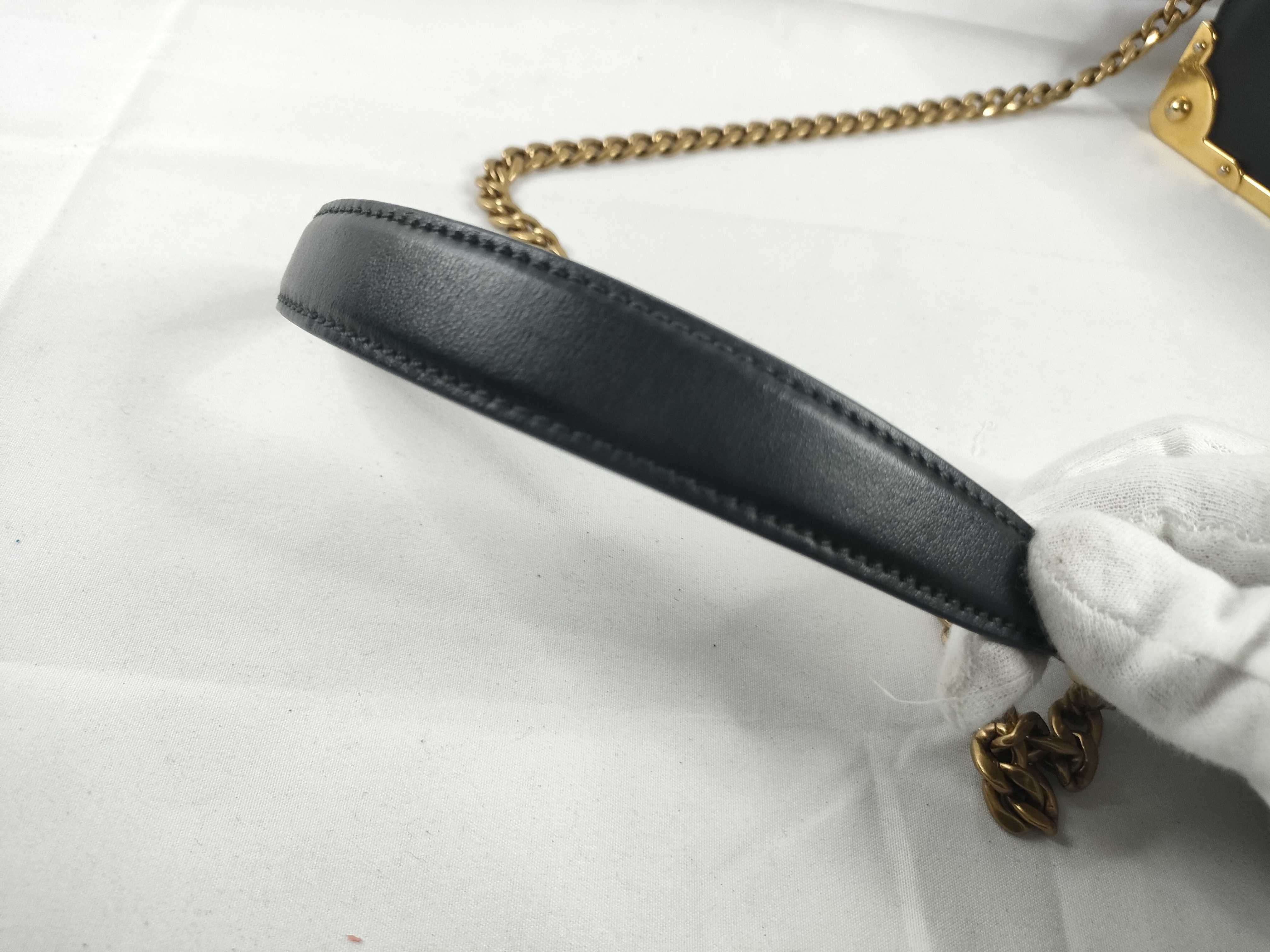 ID- Cahier cowskin shoulder bag Black — view 7