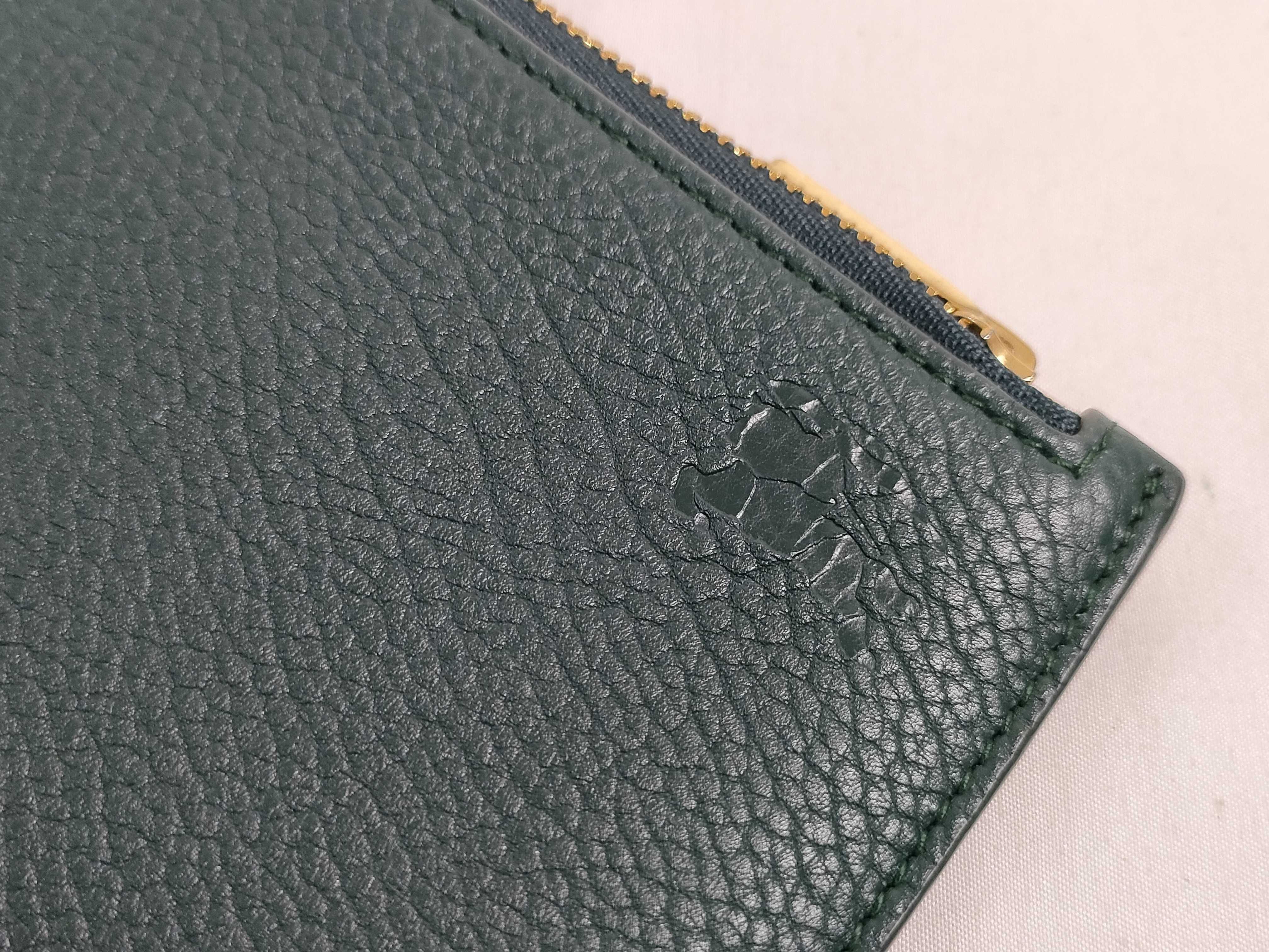 House Check Vine Leather Clutch Bag — view 12