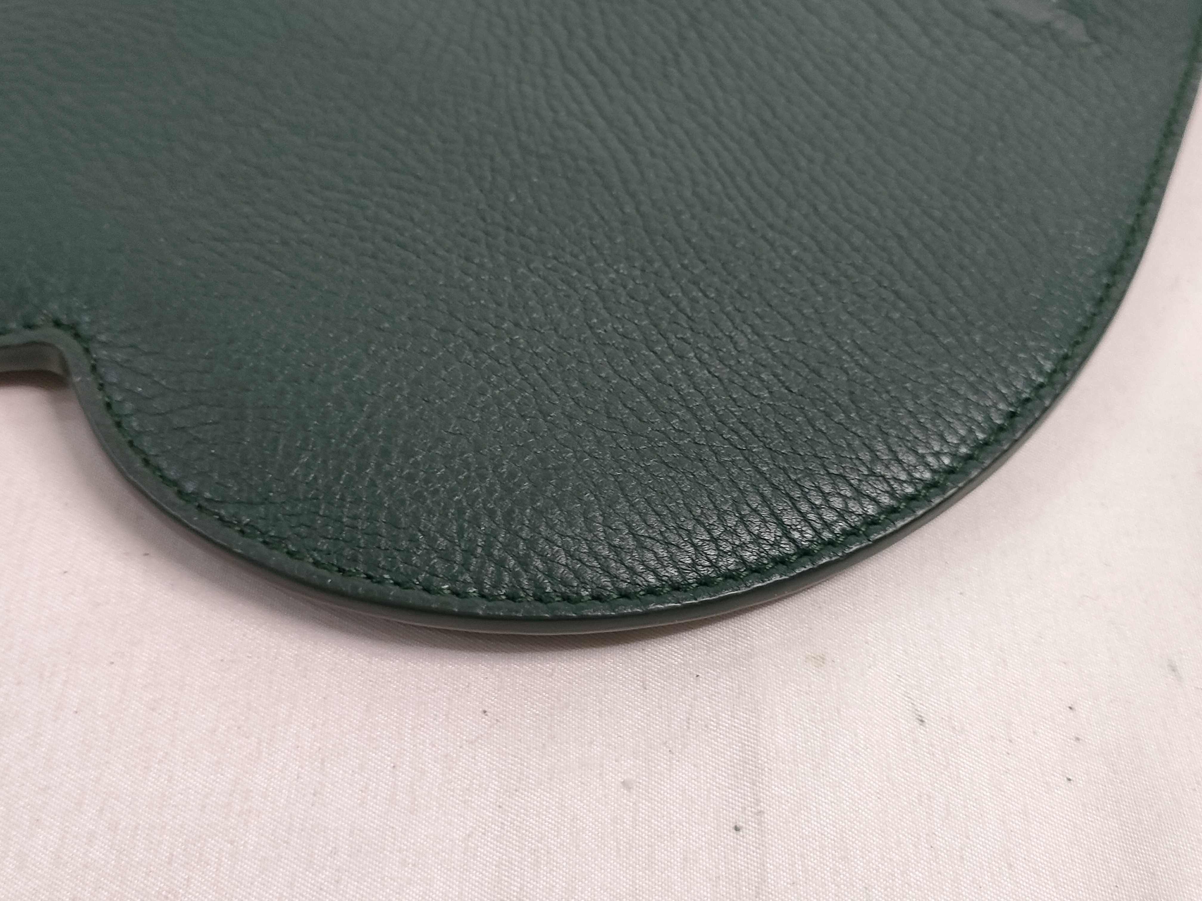 House Check Vine Leather Clutch Bag — view 3