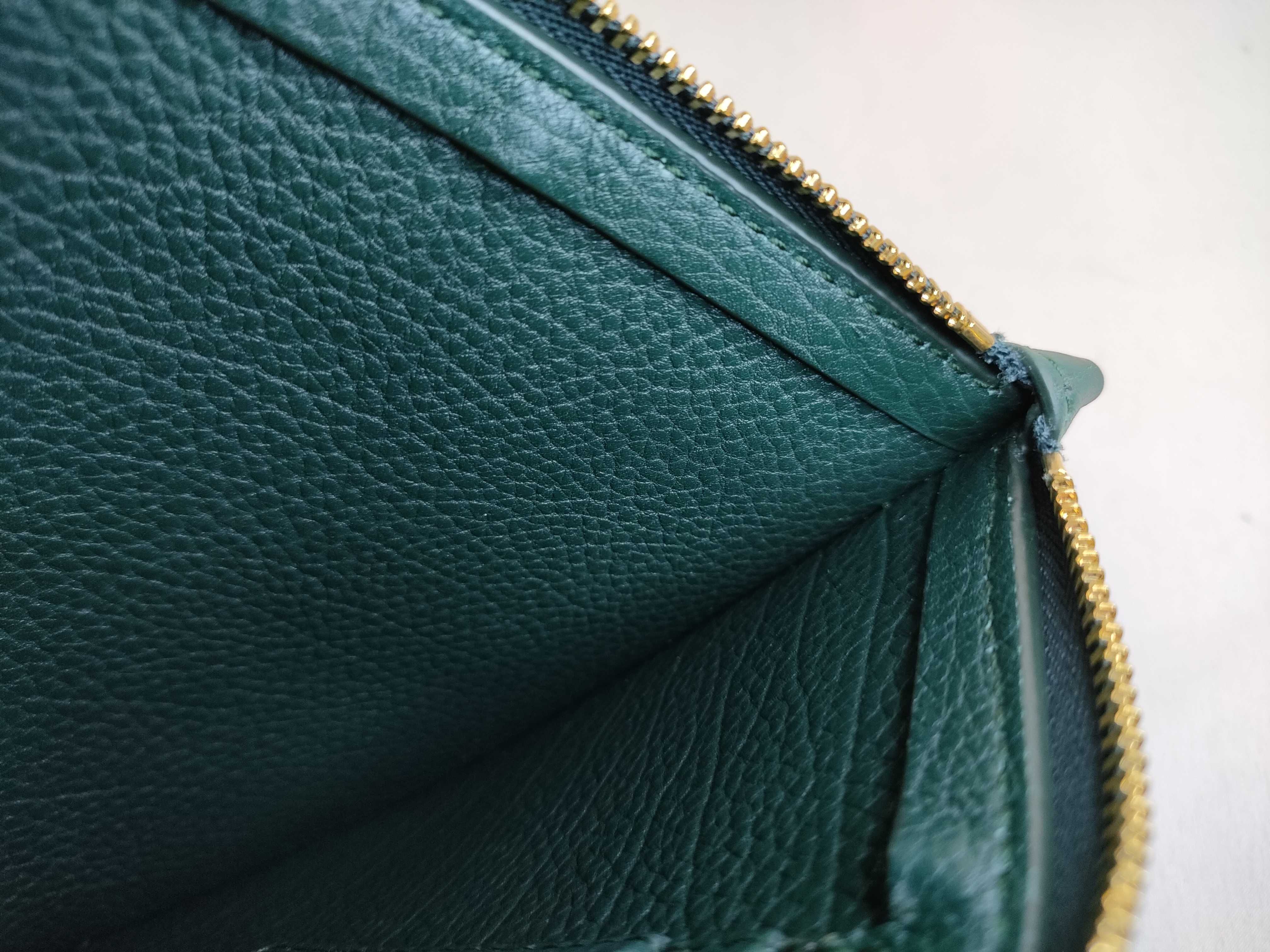 House Check Vine Leather Clutch Bag — view 6