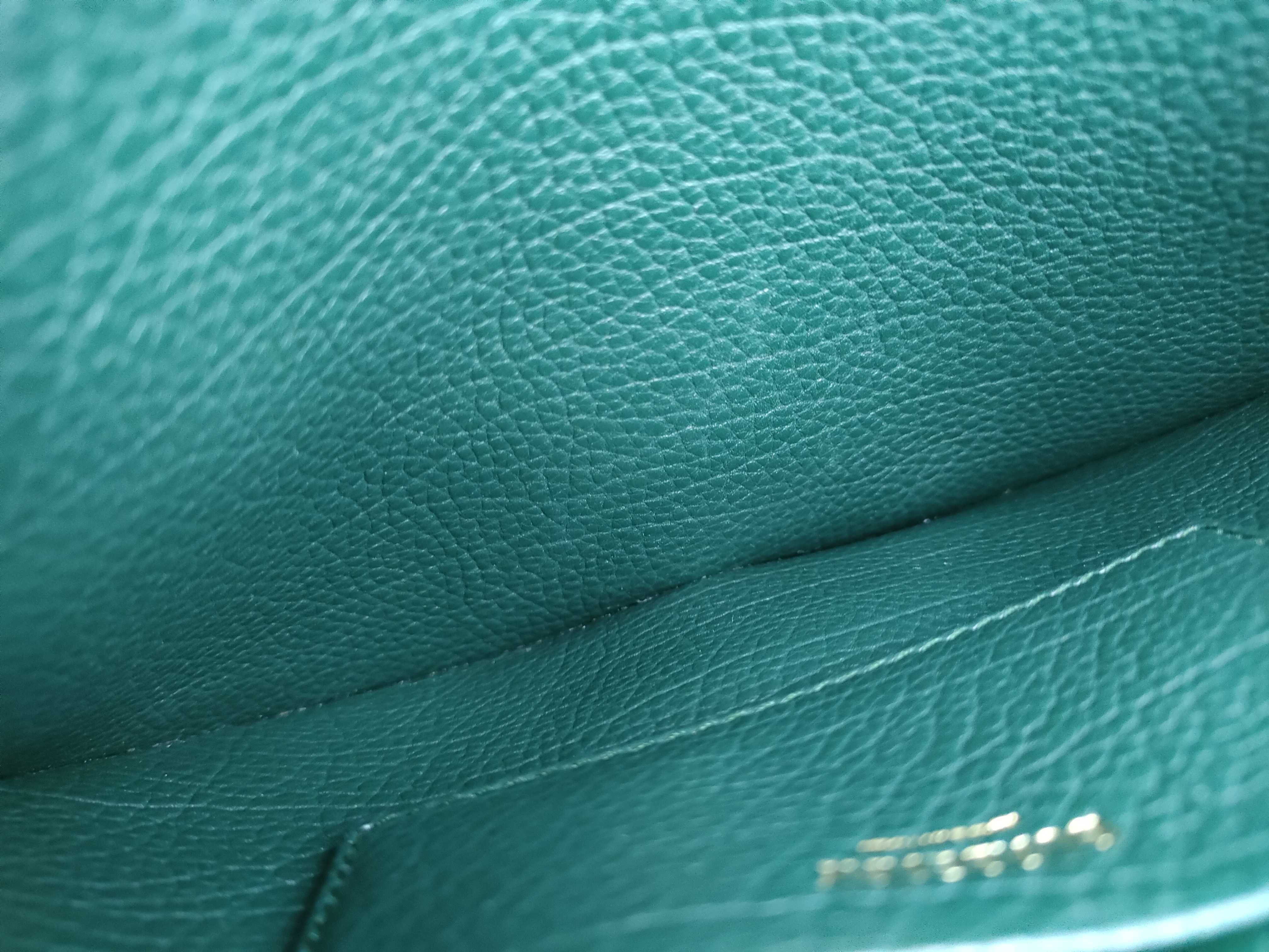 House Check Vine Leather Clutch Bag — view 7
