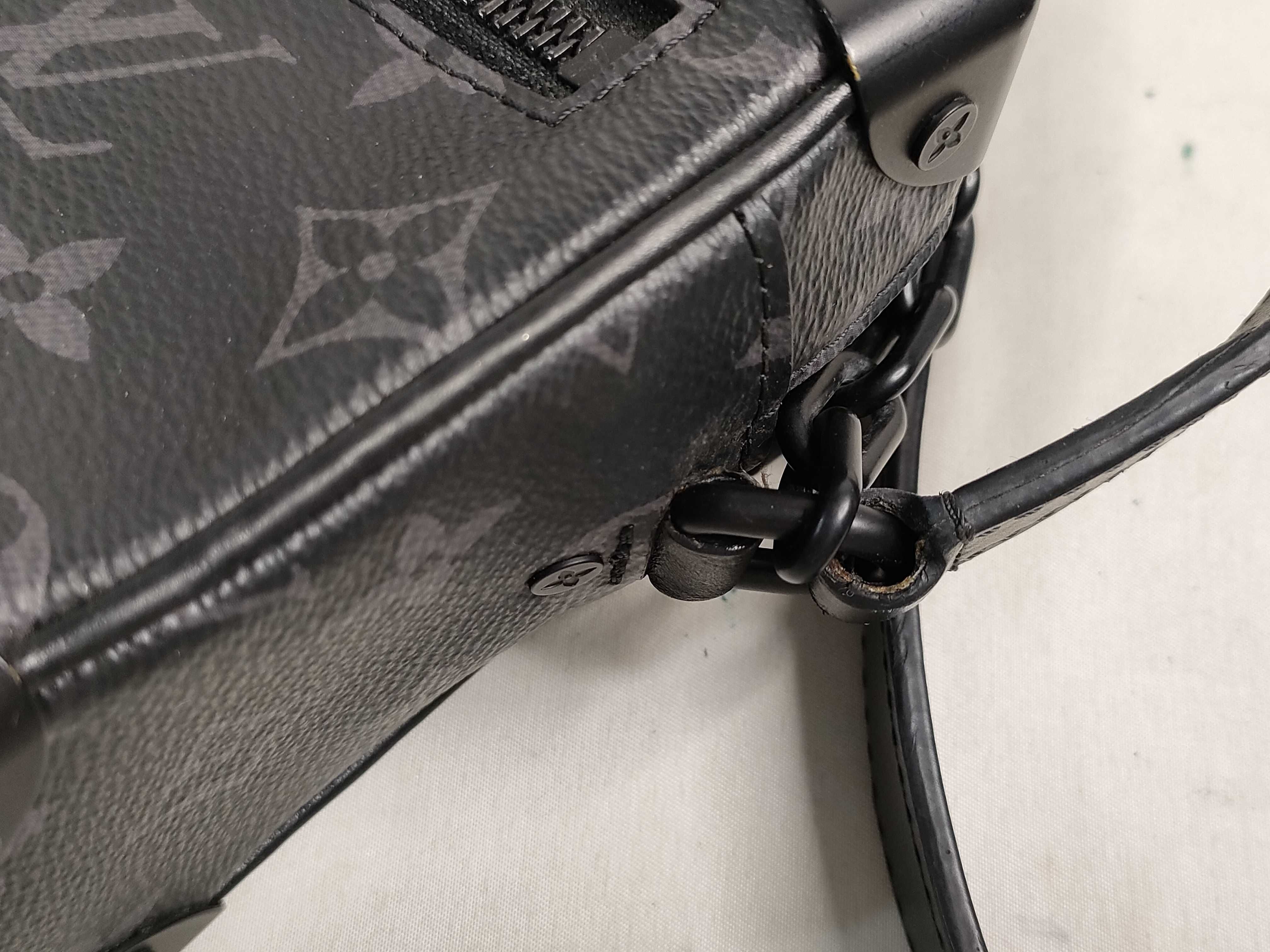 DU- Monogram Eclipse Mini Soft Trunk Black M44735 FL4159 Shoulder Bag — view 5