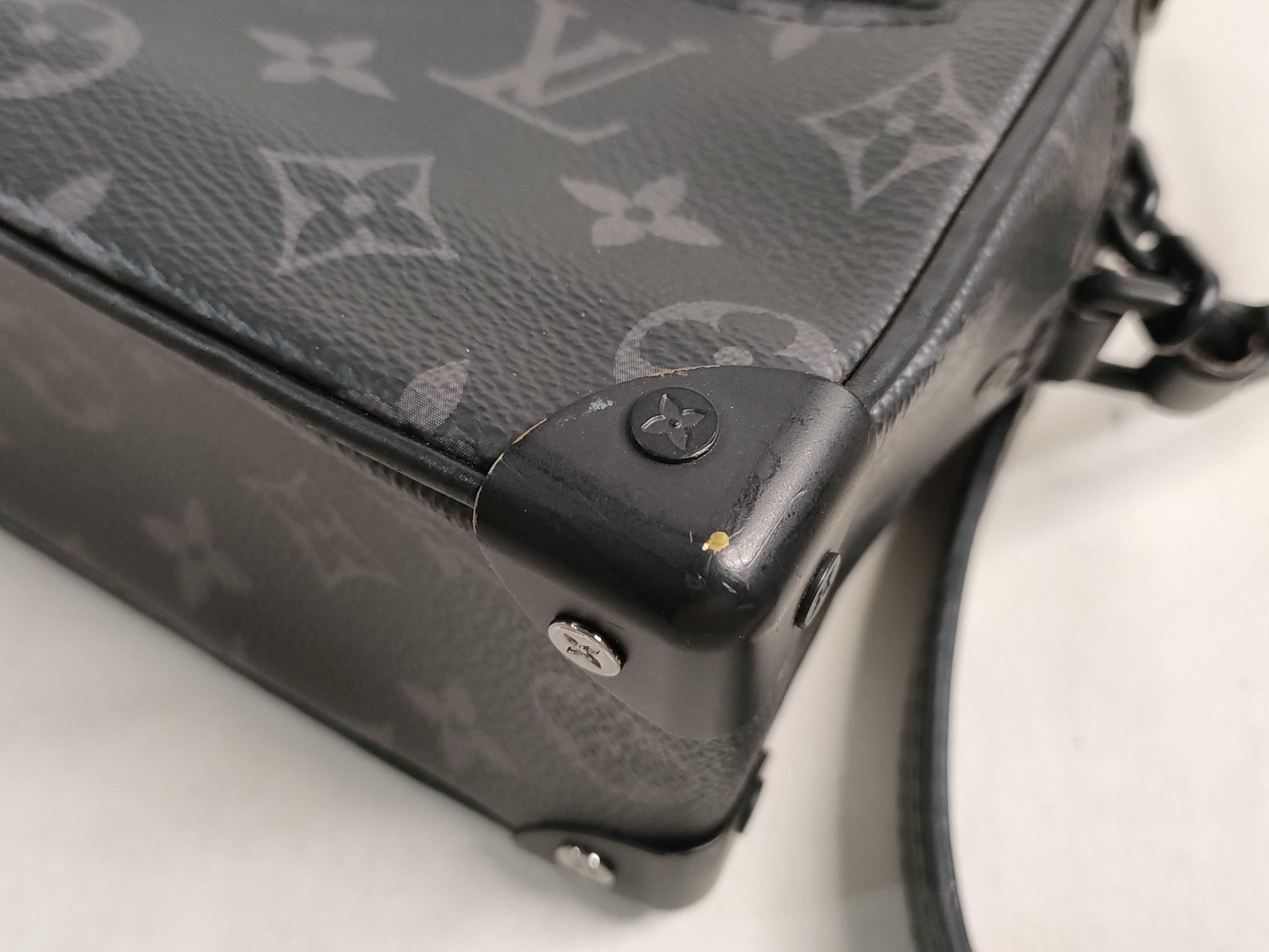 DU- Monogram Eclipse Mini Soft Trunk Black M44735 FL4159 Shoulder Bag — view 6