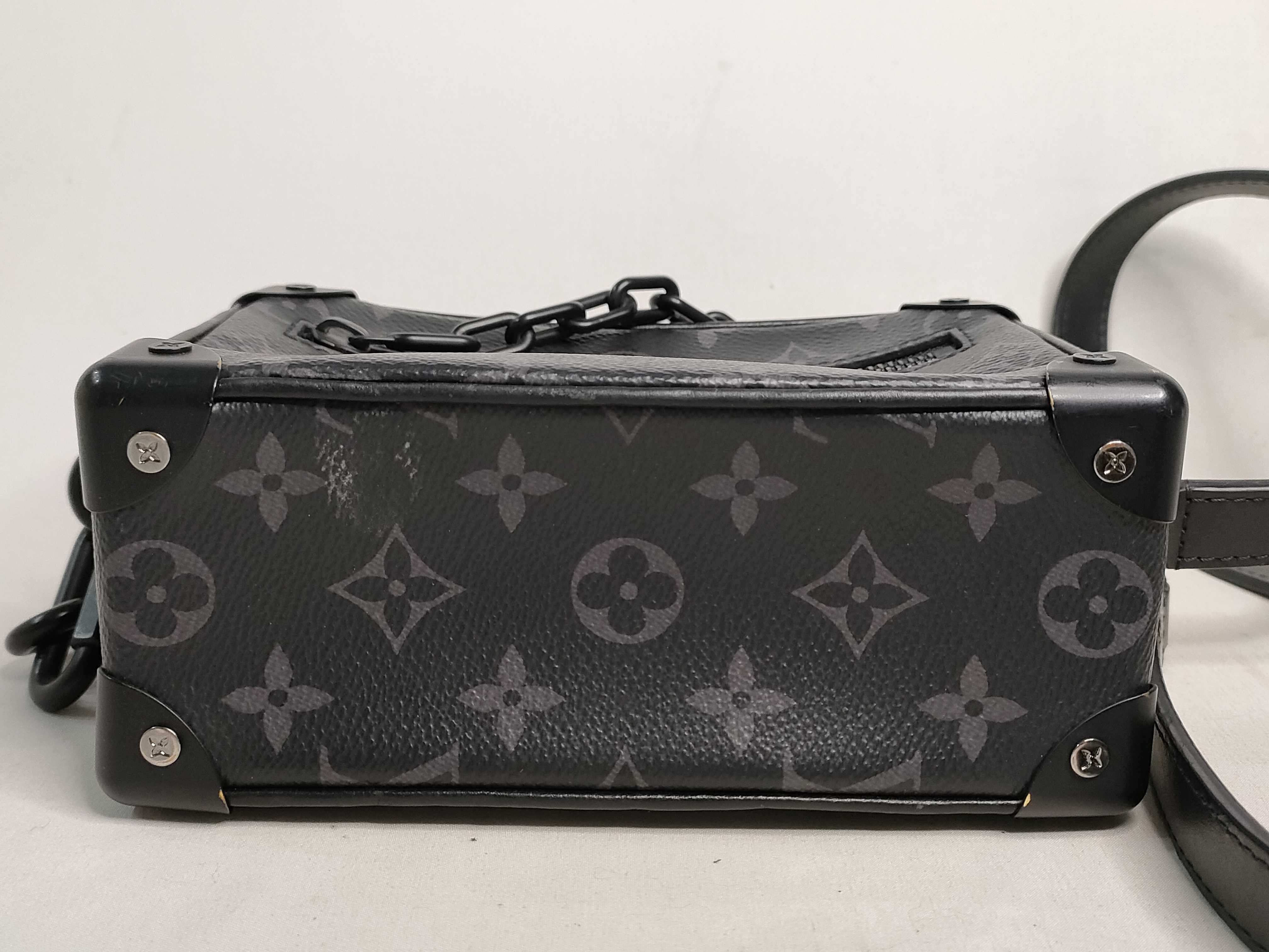 DU- Monogram Eclipse Mini Soft Trunk Black M44735 FL4159 Shoulder Bag — view 7