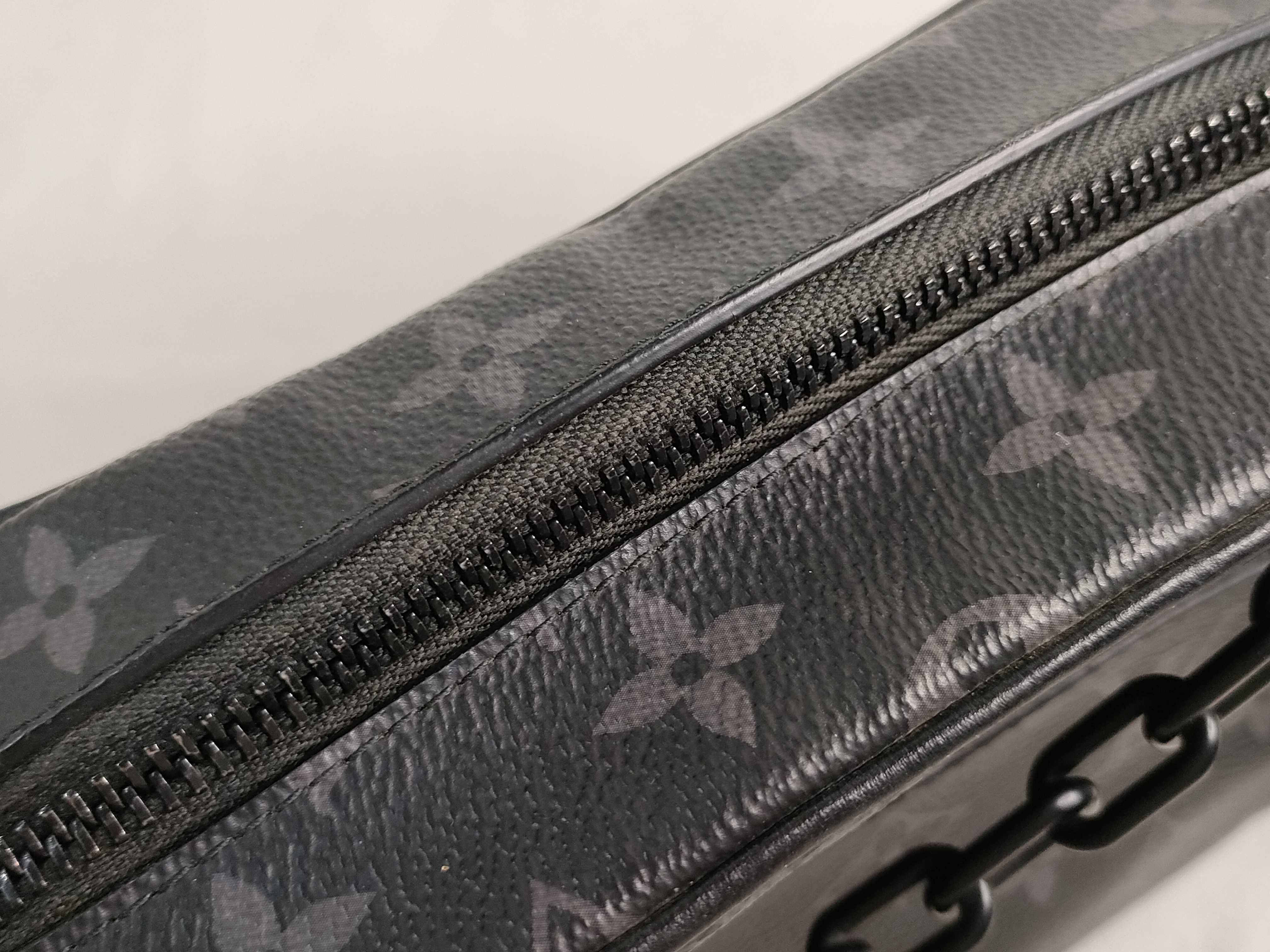 DU- Monogram Eclipse Mini Soft Trunk Black M44735 FL4159 Shoulder Bag — view 8