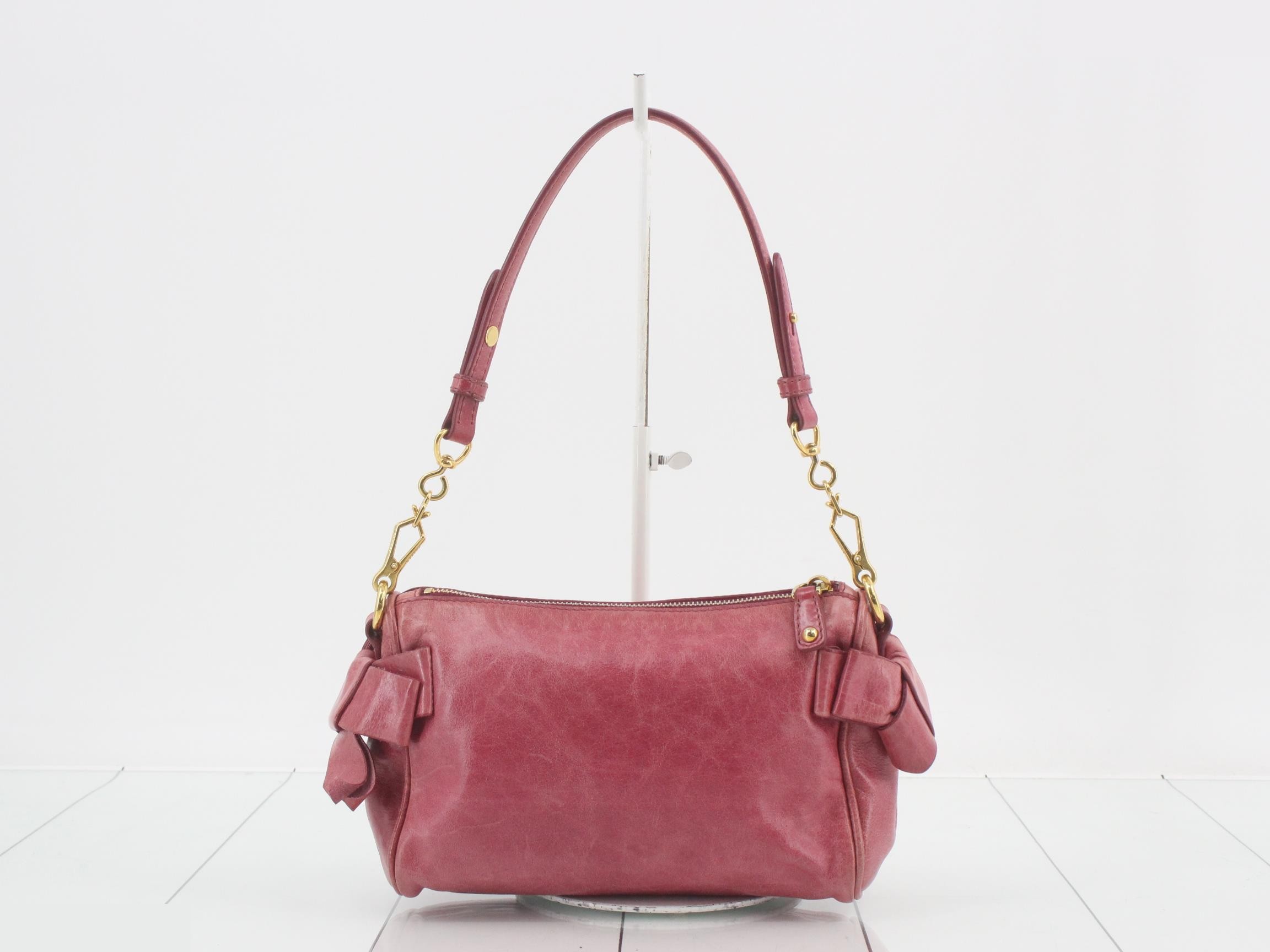 Other lines: Bags & Handbags, Leather, Pink — view 2