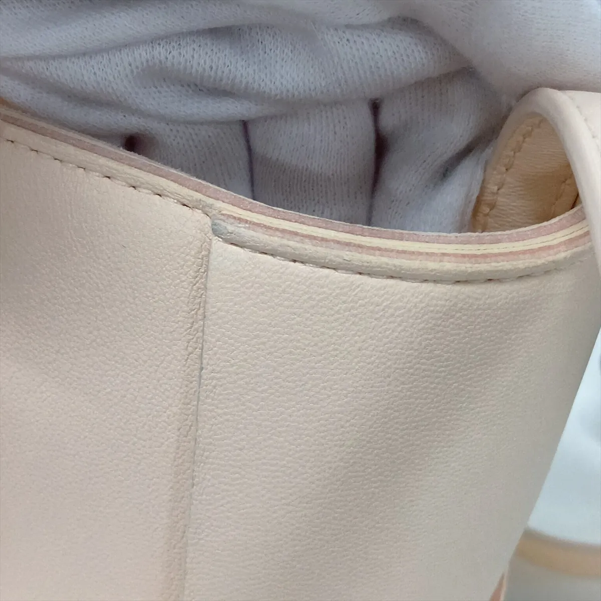 Maxi Intrecciato The Arco Tote Leather 2-Way Handbag Pink — view 12