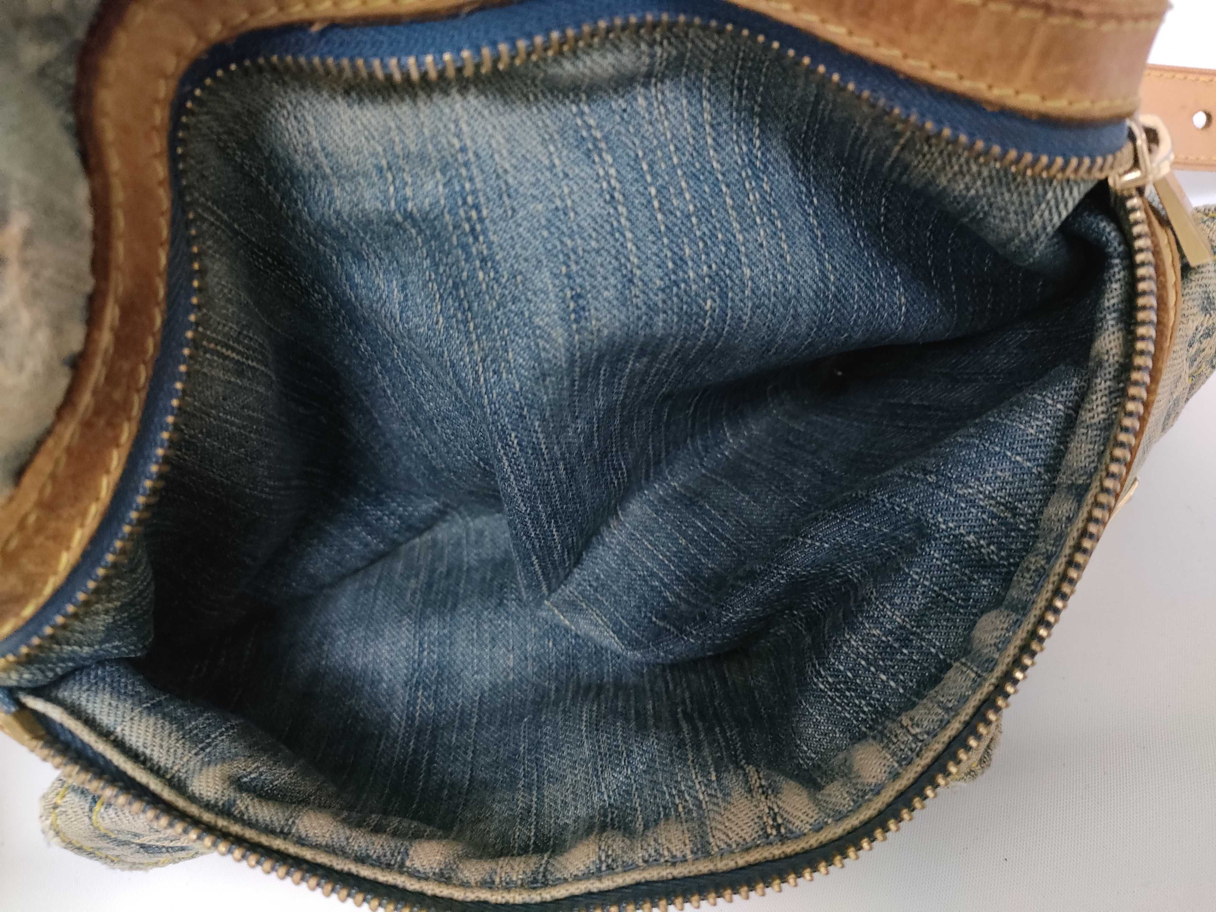 Monogram Denim LV Monogram Denim Baggy PM M95049 Bag Strap Handbag — view 13