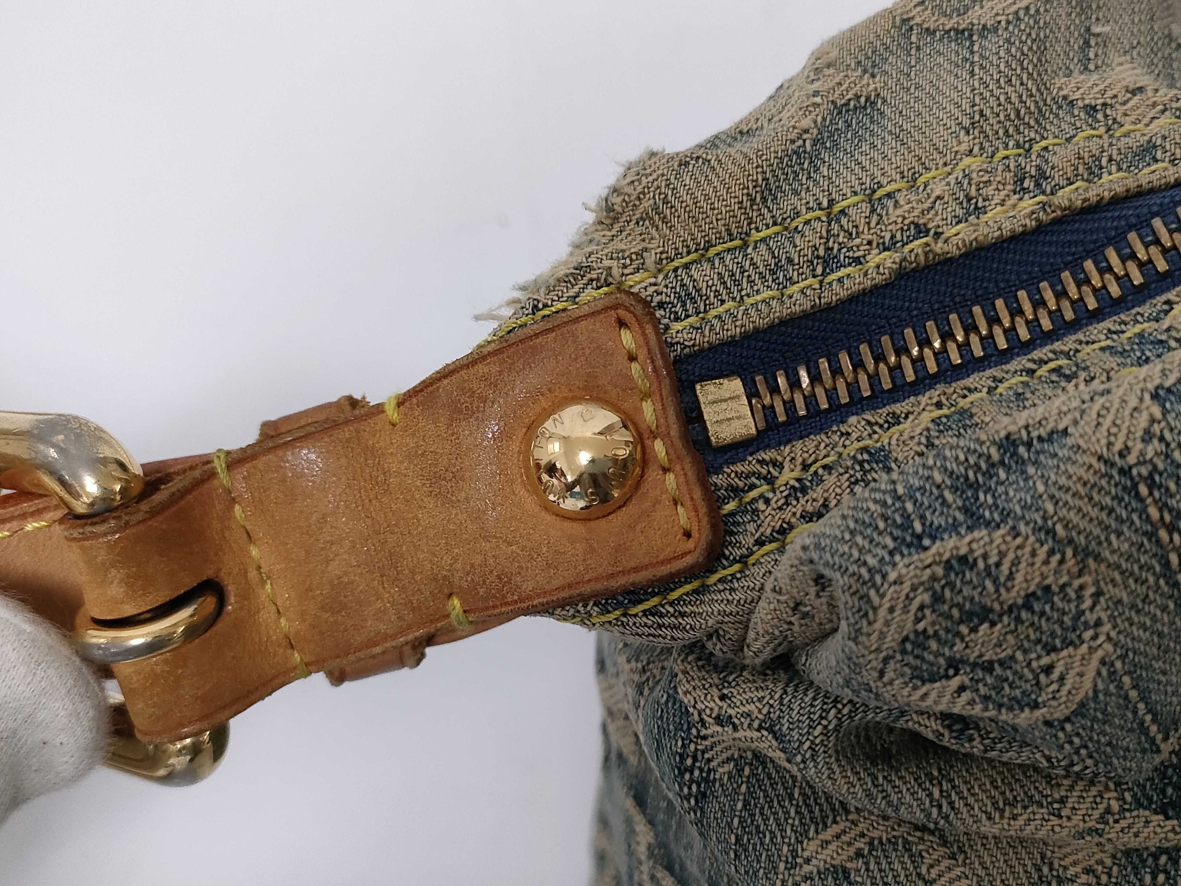 Monogram Denim LV Monogram Denim Baggy PM M95049 Bag Strap Handbag — view 8