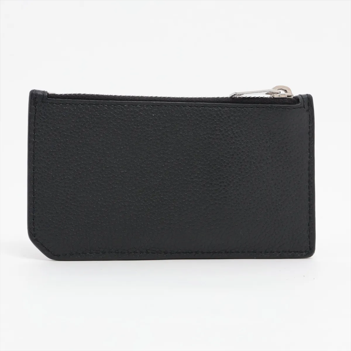 Logo 458583 Leather Coin Case Black — view 2