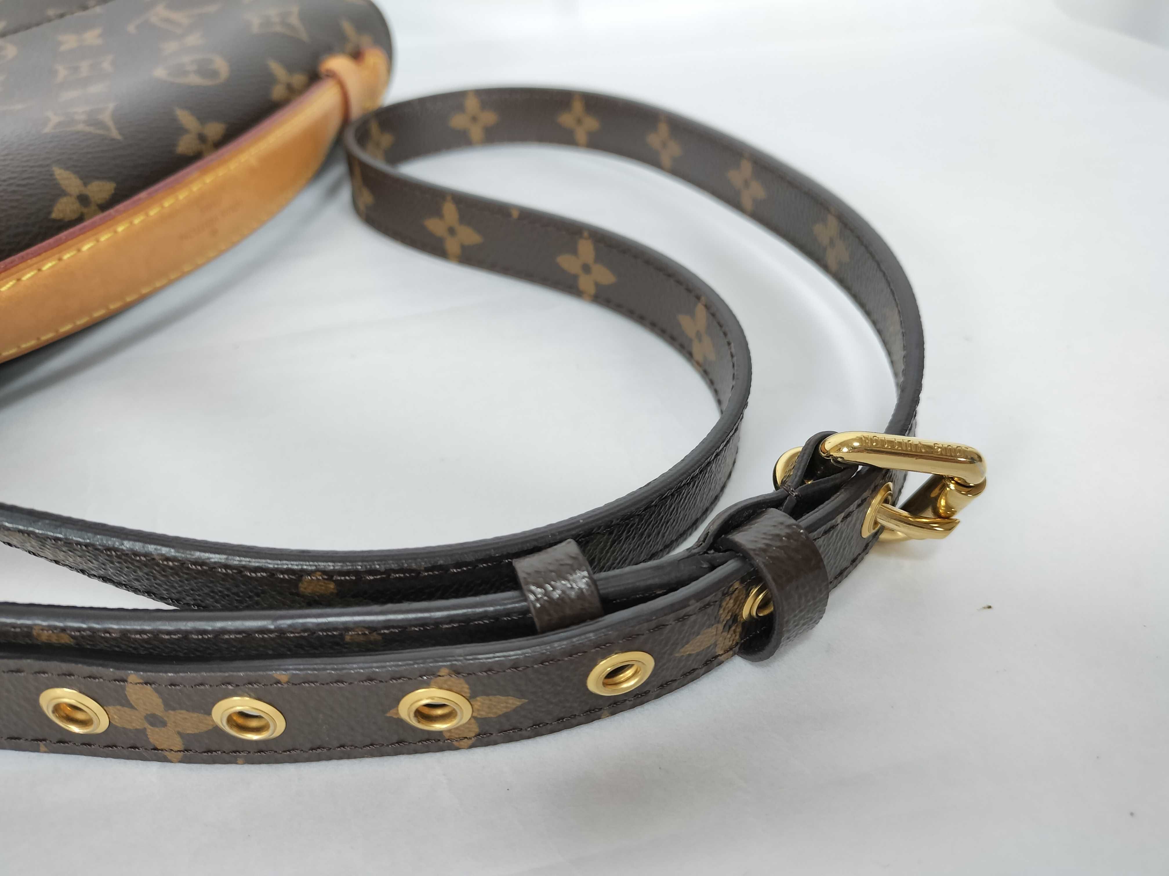 Monogram Pochette Metis Brown Gold Monogram PL0148 Handbag — view 4
