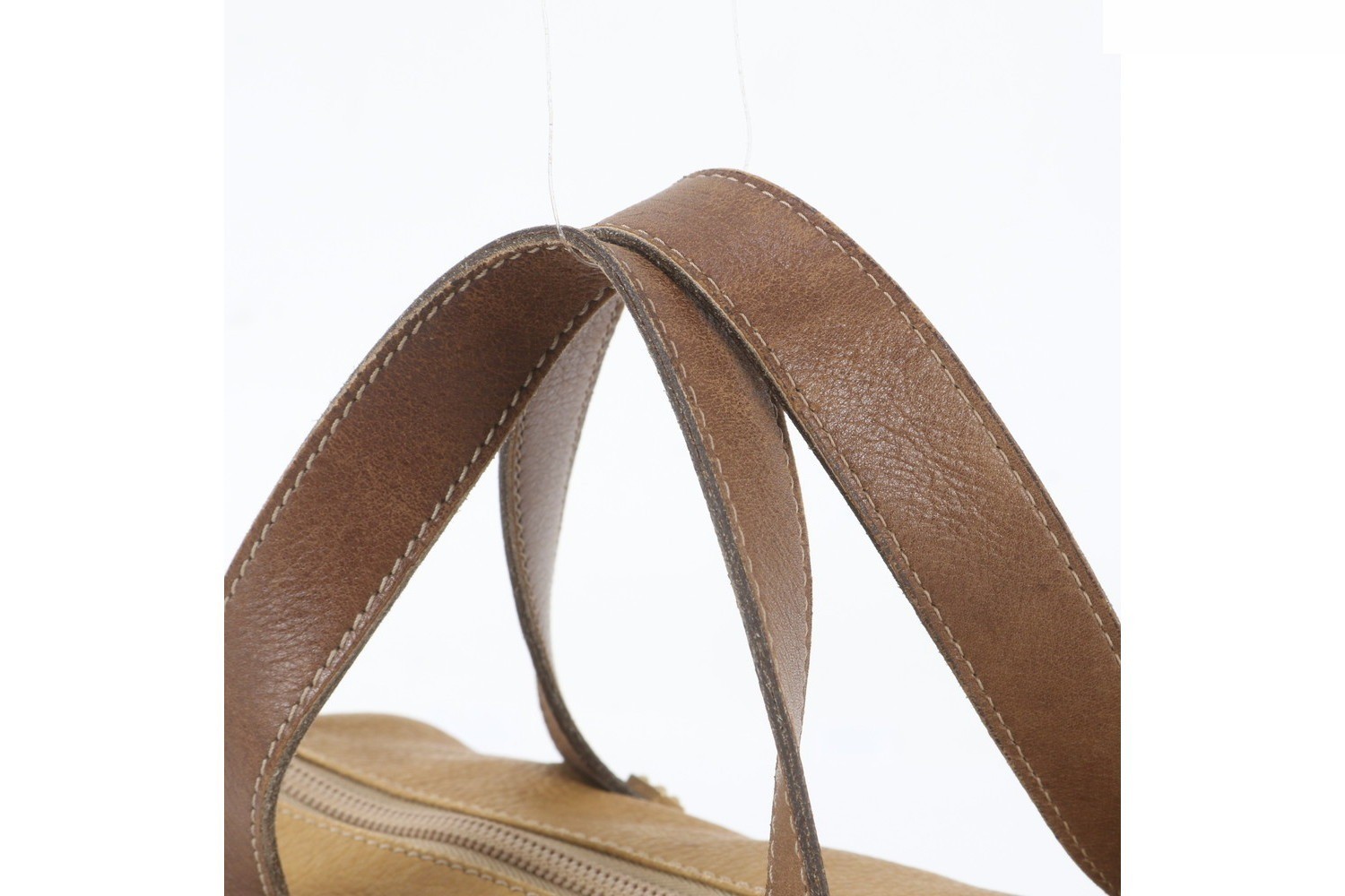 Anagram Mini Boston Leather Handbag — view 2
