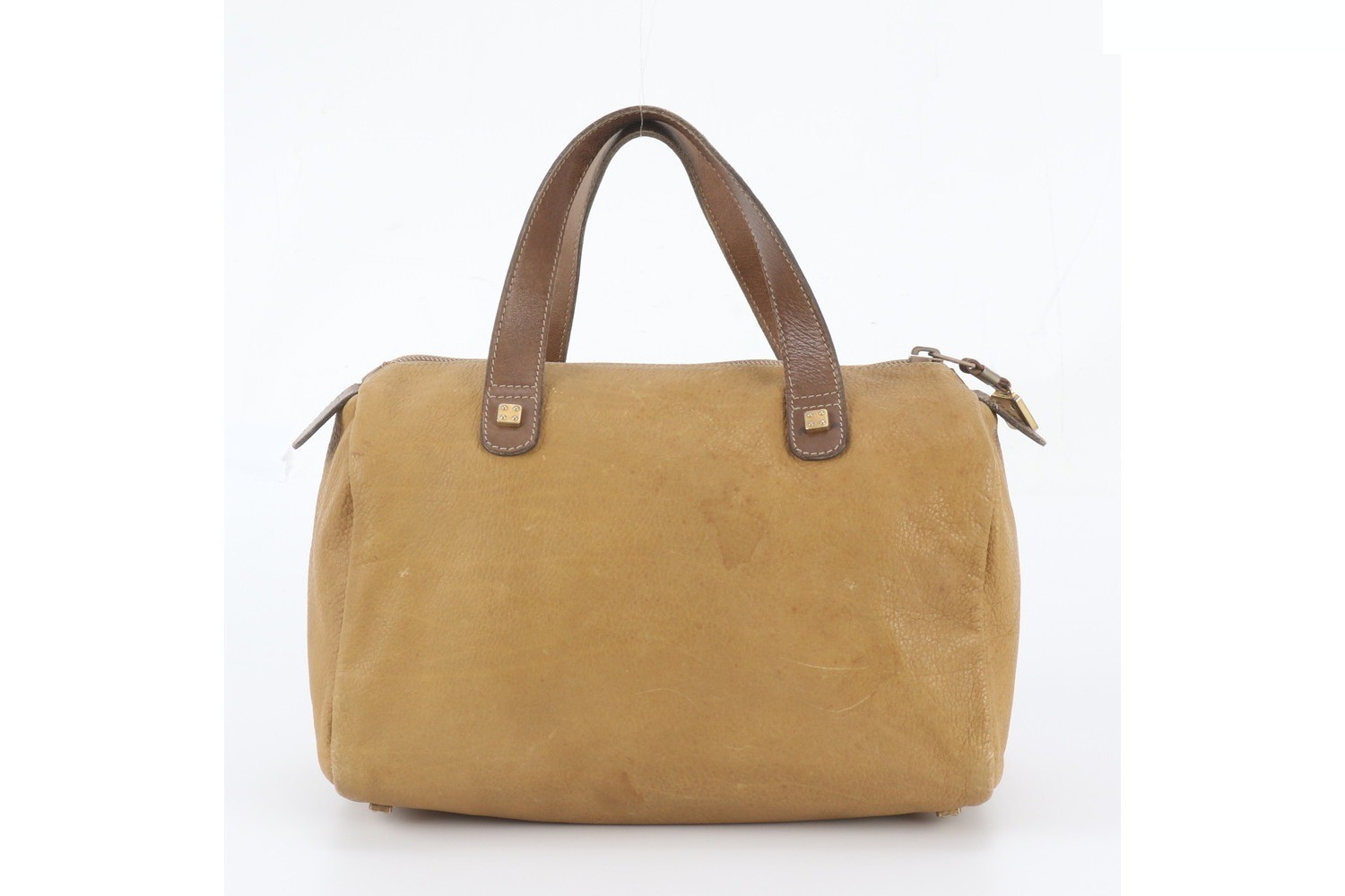 Anagram Mini Boston Leather Handbag — view 3