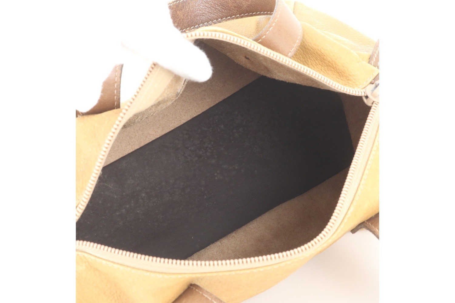 Anagram Mini Boston Leather Handbag — view 7