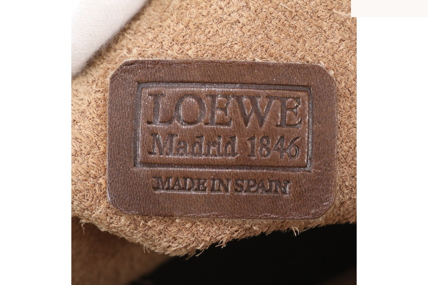 Anagram Mini Boston Leather Handbag — view 8