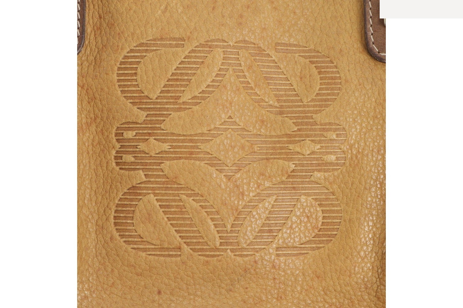 Anagram Mini Boston Leather Handbag — view 10