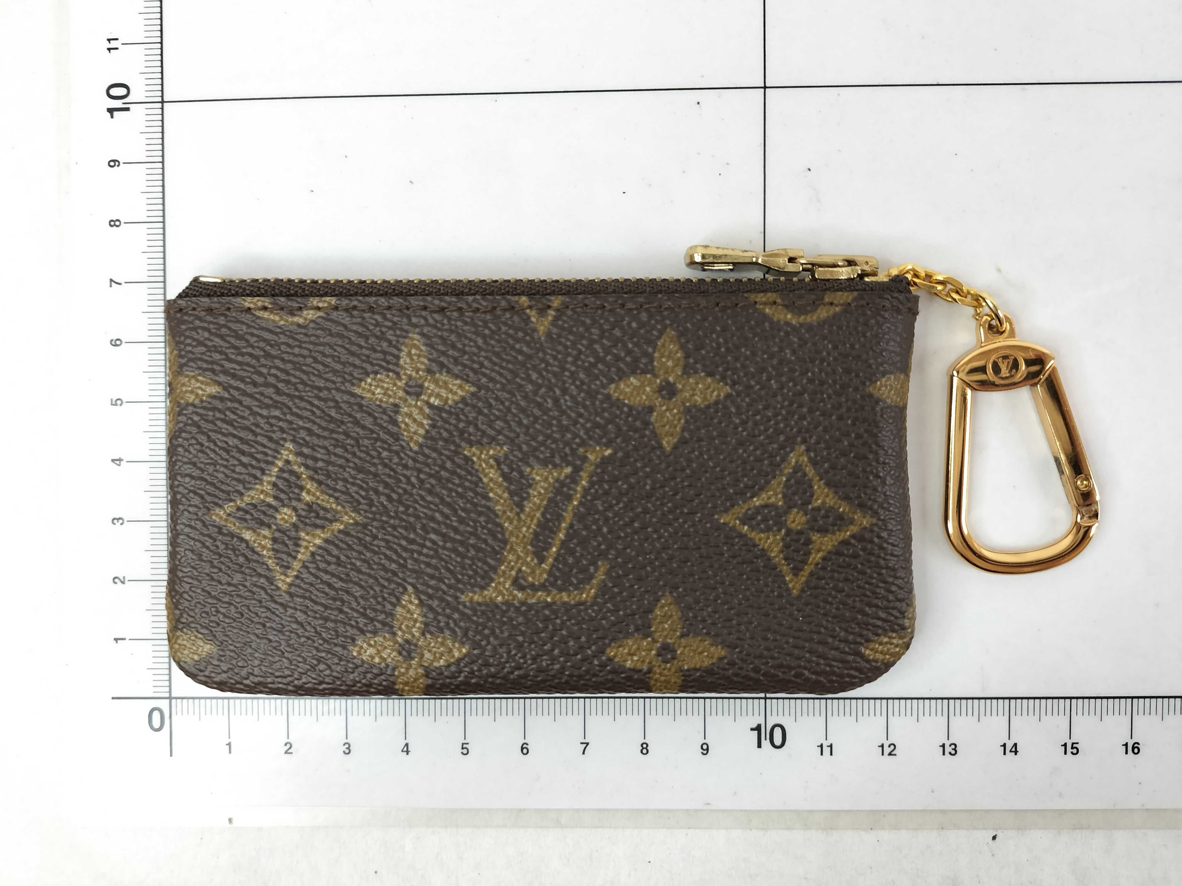 Monogram Pochette Clé Coin Purse — view 2