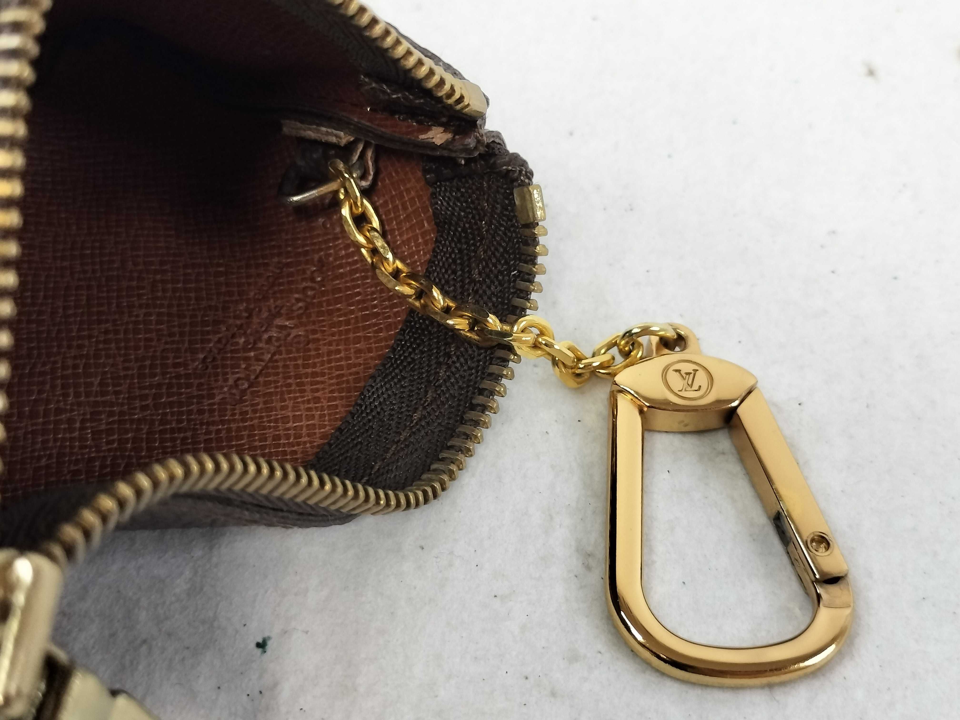 Monogram Pochette Clé Coin Purse — view 12