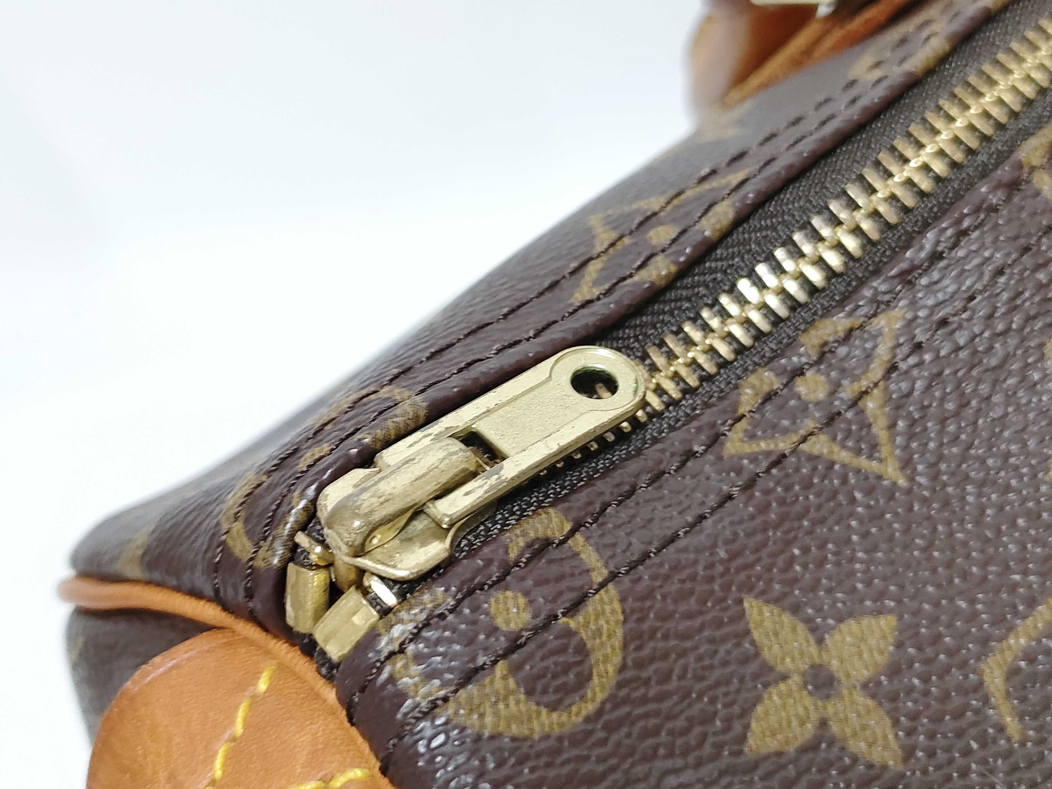 Monogram Speedy 35 Handbag (Zipper pull missing) — view 15