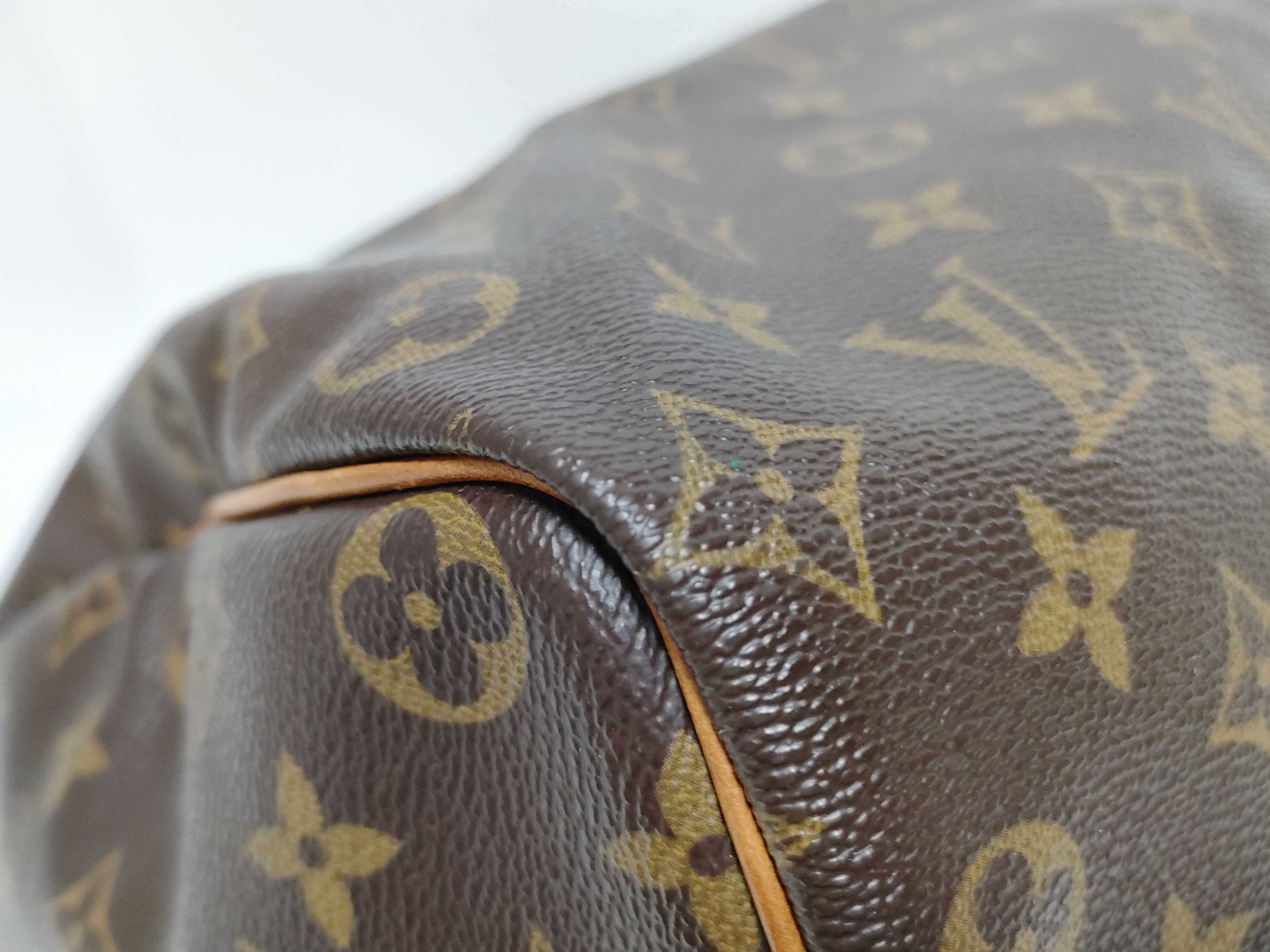 Monogram Speedy 35 Handbag (Zipper pull missing) — view 7