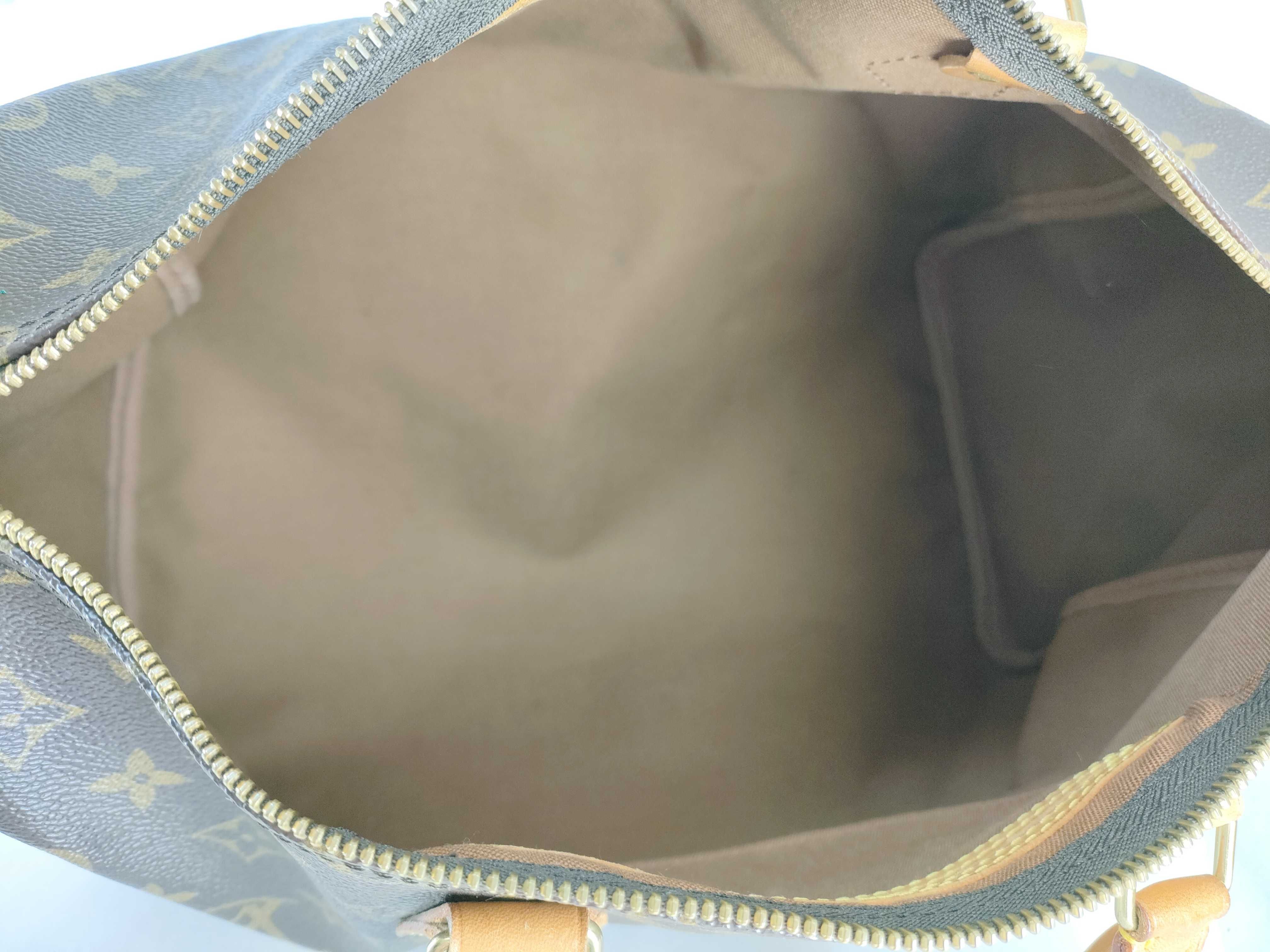 Monogram Speedy 35 Handbag (Zipper pull missing) — view 10