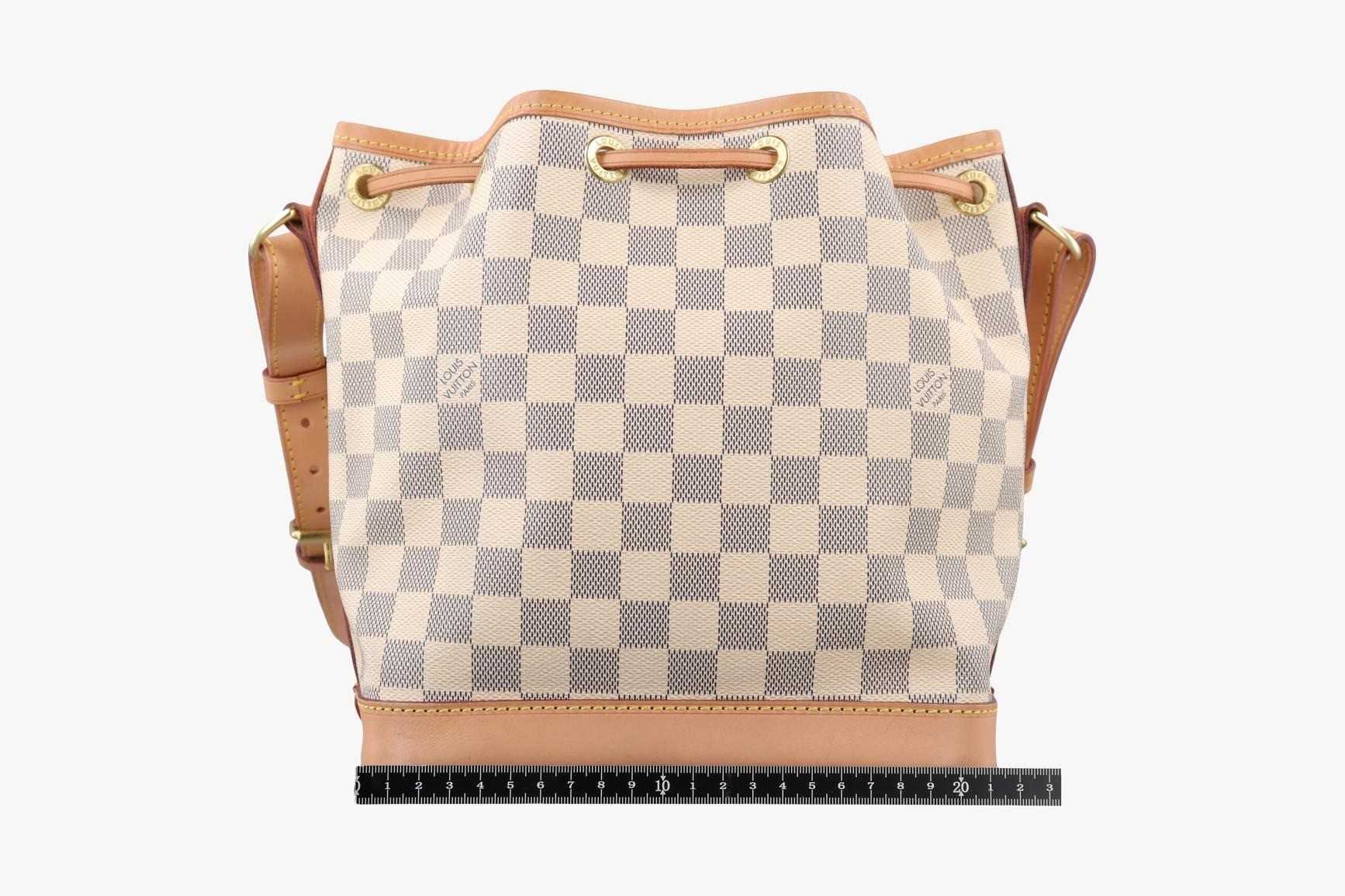 Noe BB Damier Canvas Azur — view 2