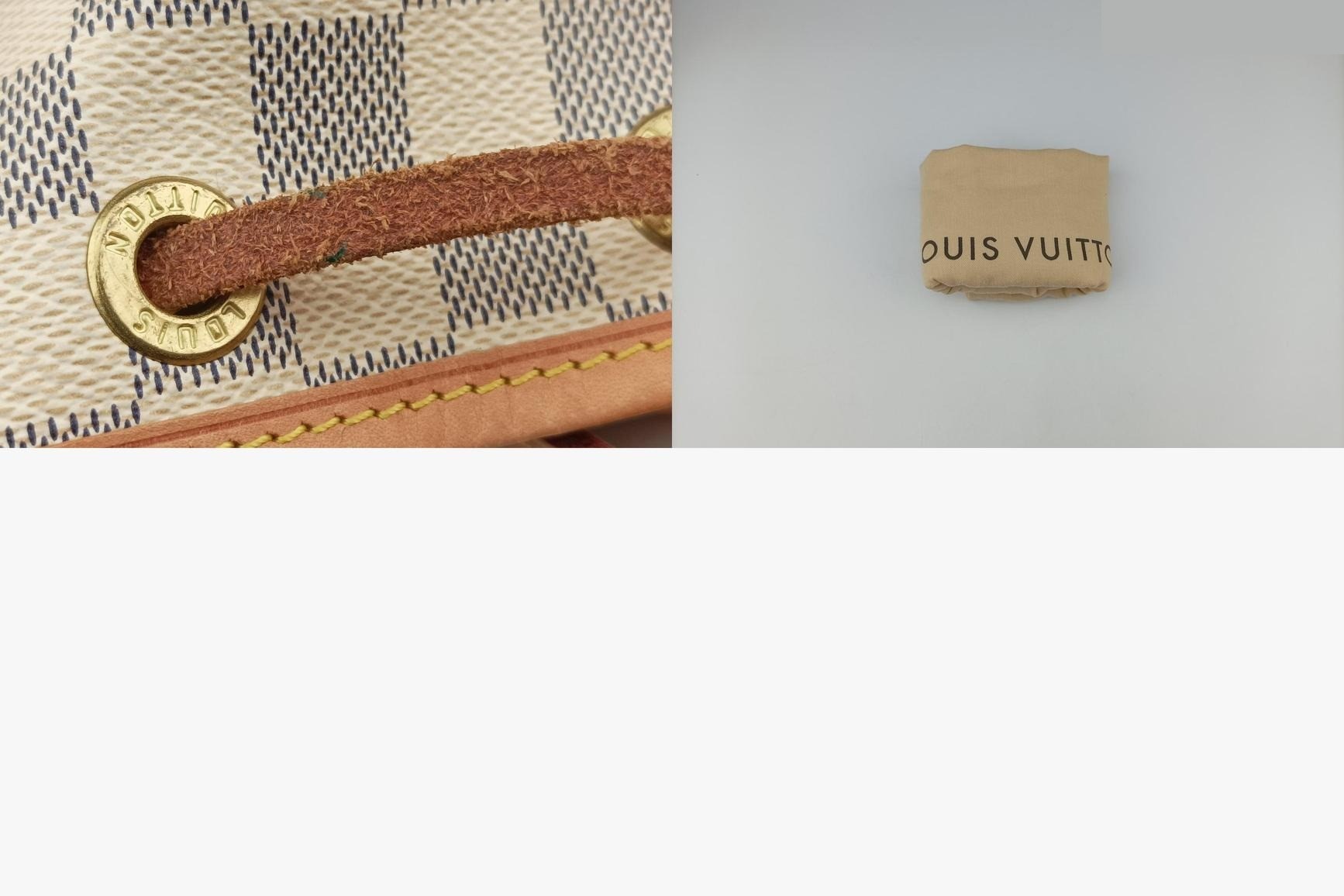 Noe BB Damier Canvas Azur — view 11