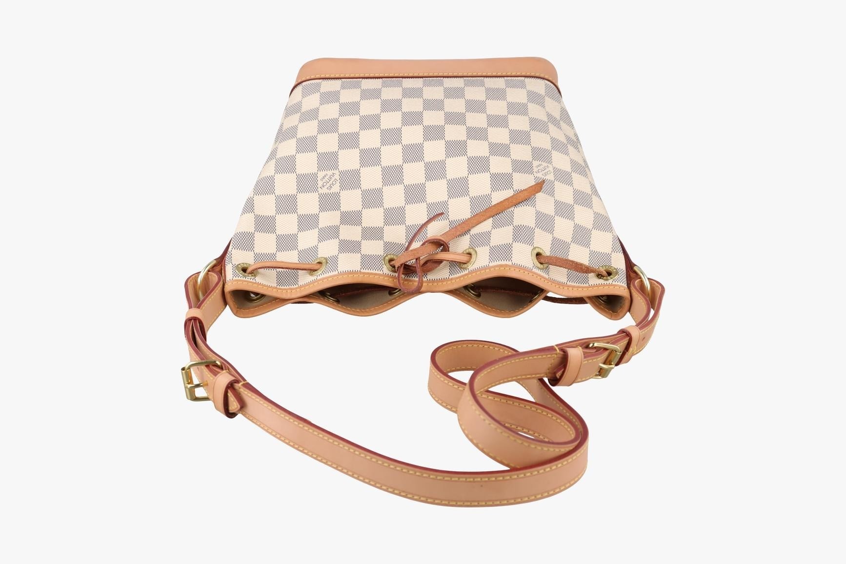Noe BB Damier Canvas Azur — view 5