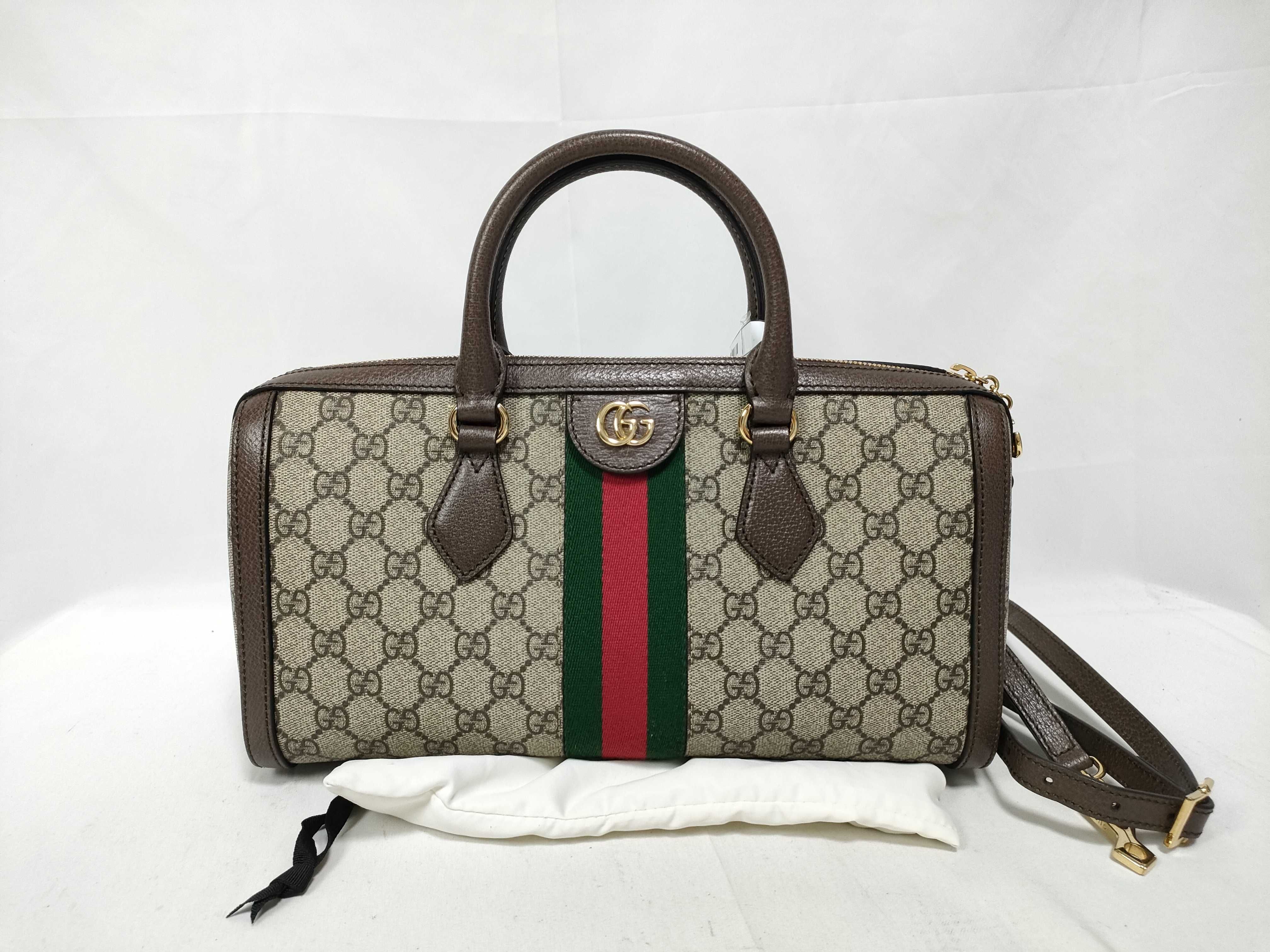 ID-GG Canvas Supreme 32cm Shoulder Bag GHW Handbag