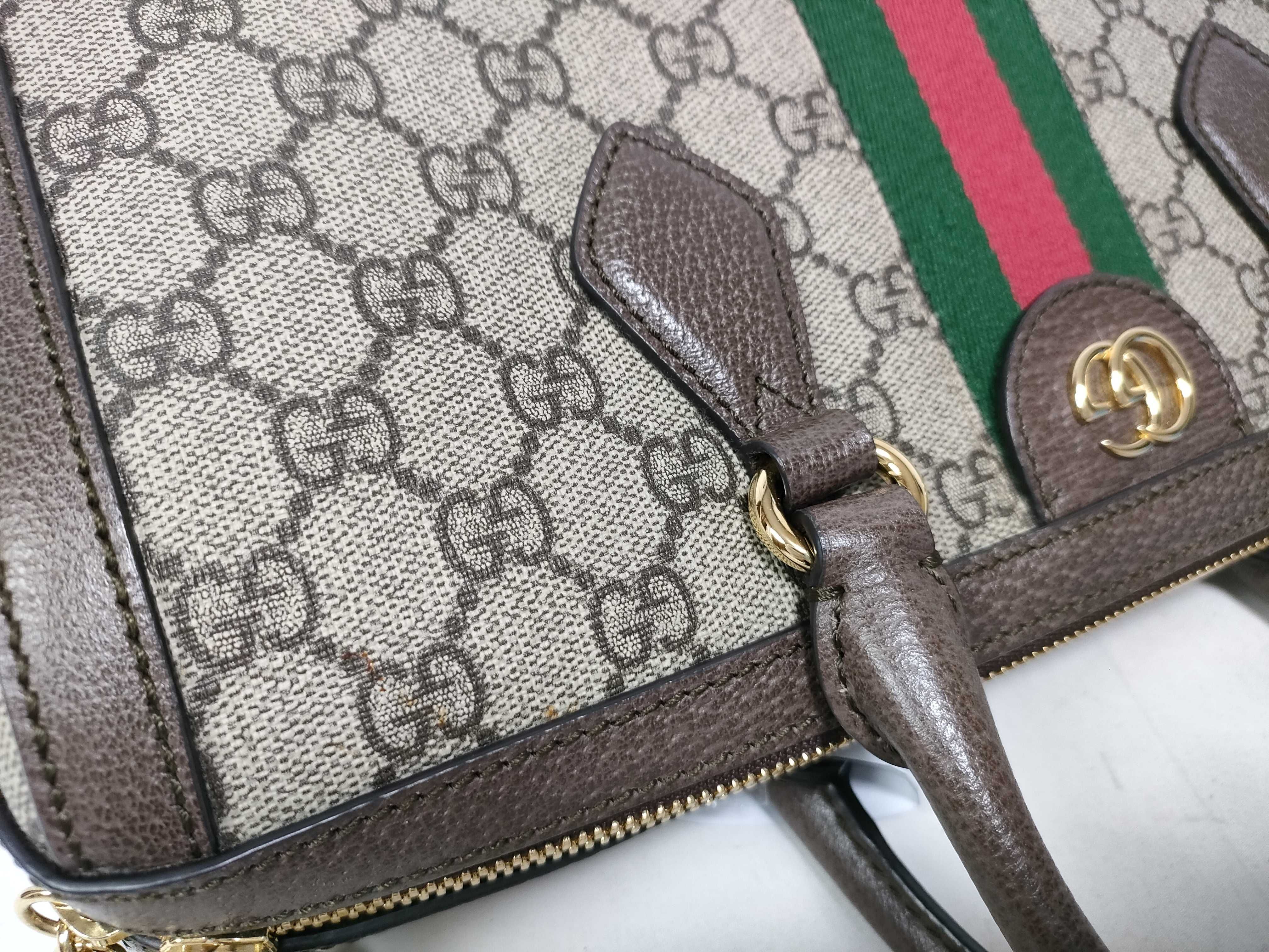 ID-GG Canvas Supreme 32cm Shoulder Bag GHW Handbag — view 11