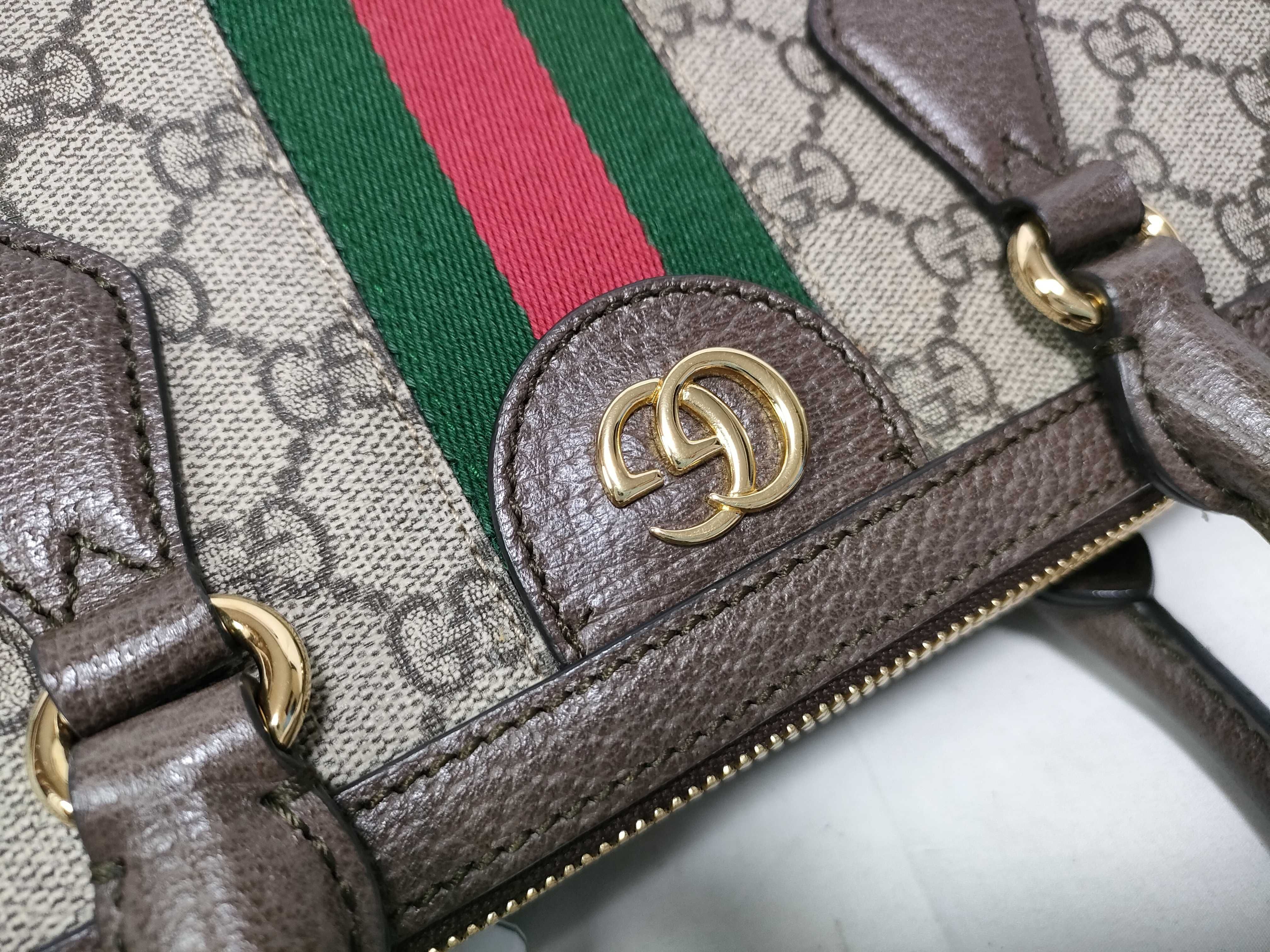 ID-GG Canvas Supreme 32cm Shoulder Bag GHW Handbag — view 12