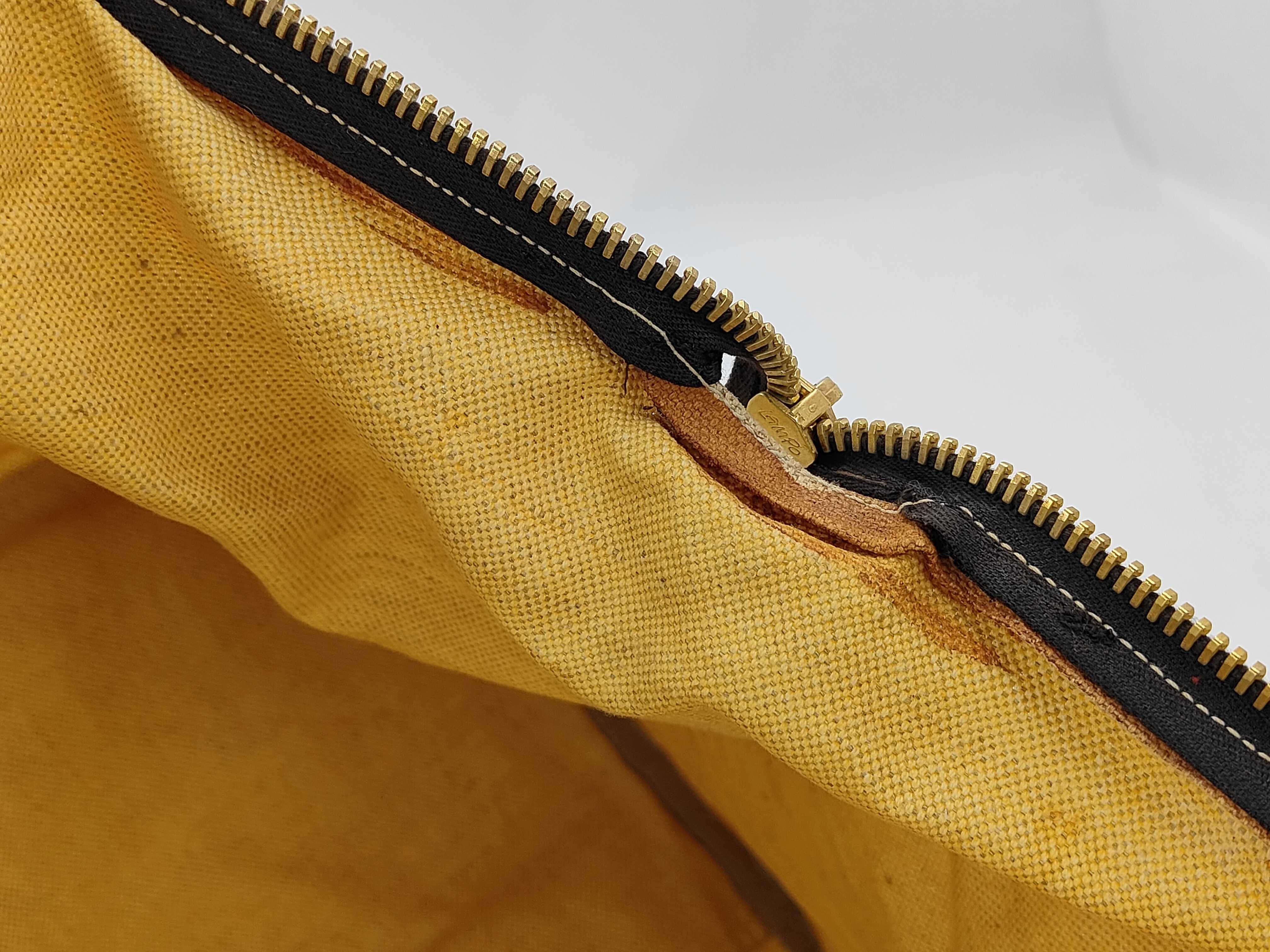 Leather Canvas Boston Bag (Y2K Archive Boston Bag) — view 12