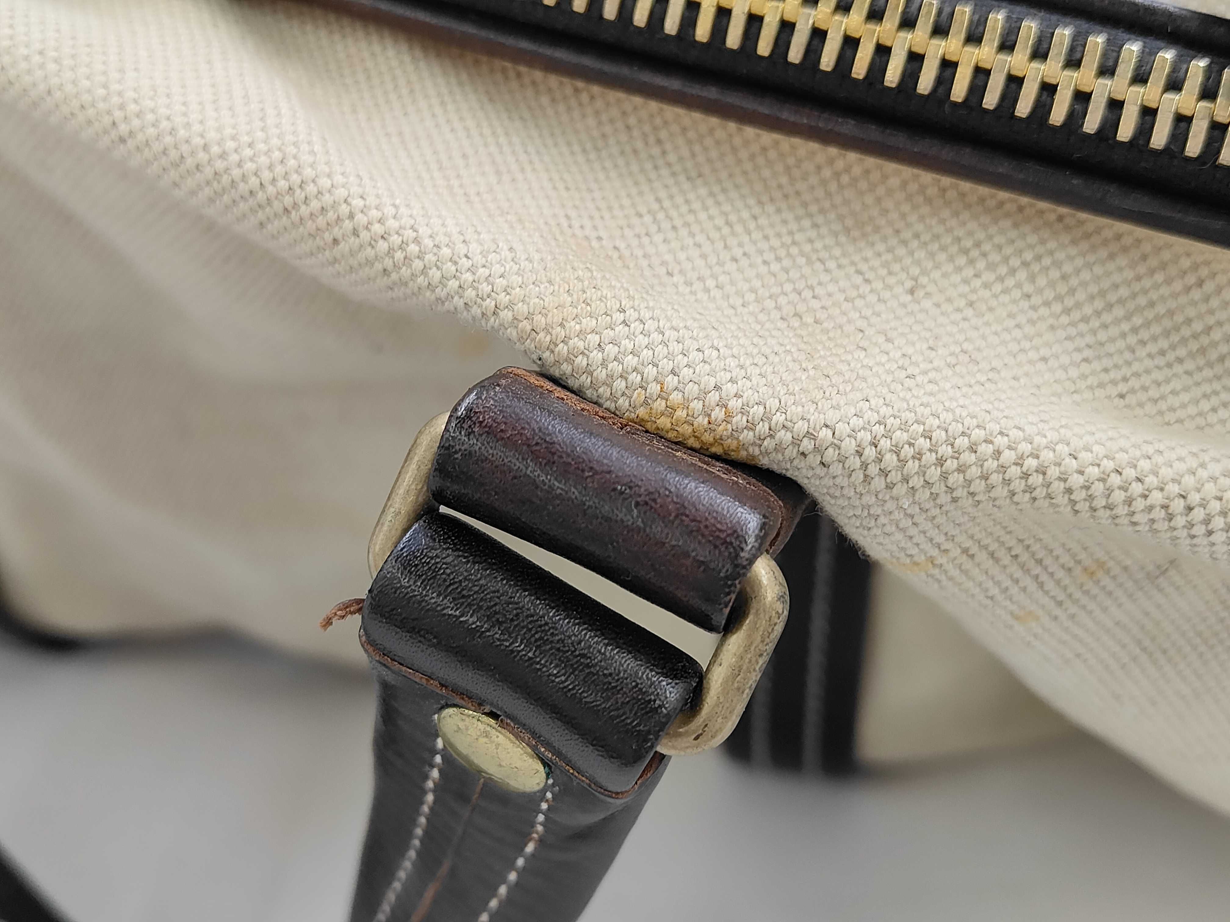 Leather Canvas Boston Bag (Y2K Archive Boston Bag) — view 5