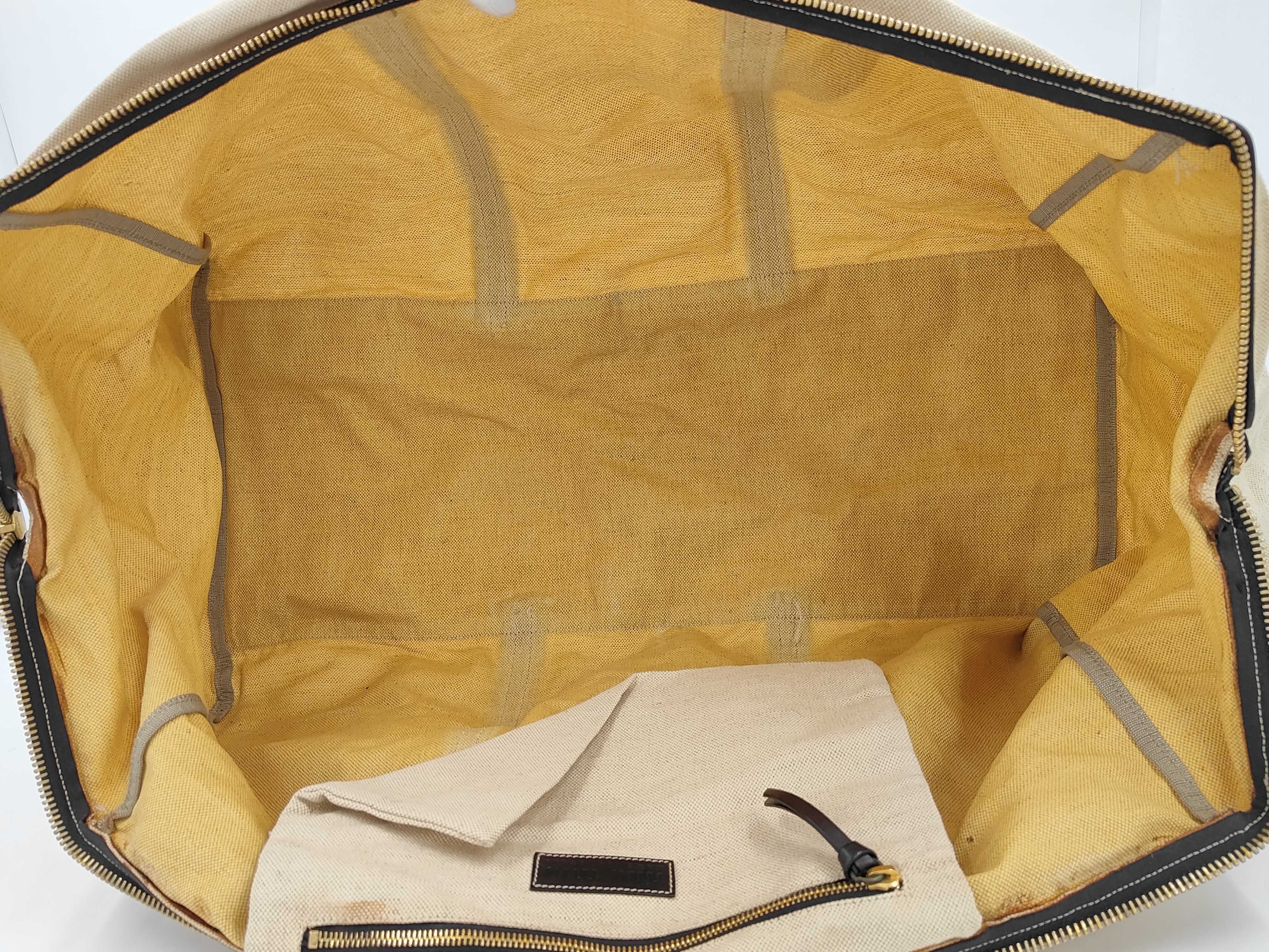 Leather Canvas Boston Bag (Y2K Archive Boston Bag) — view 9