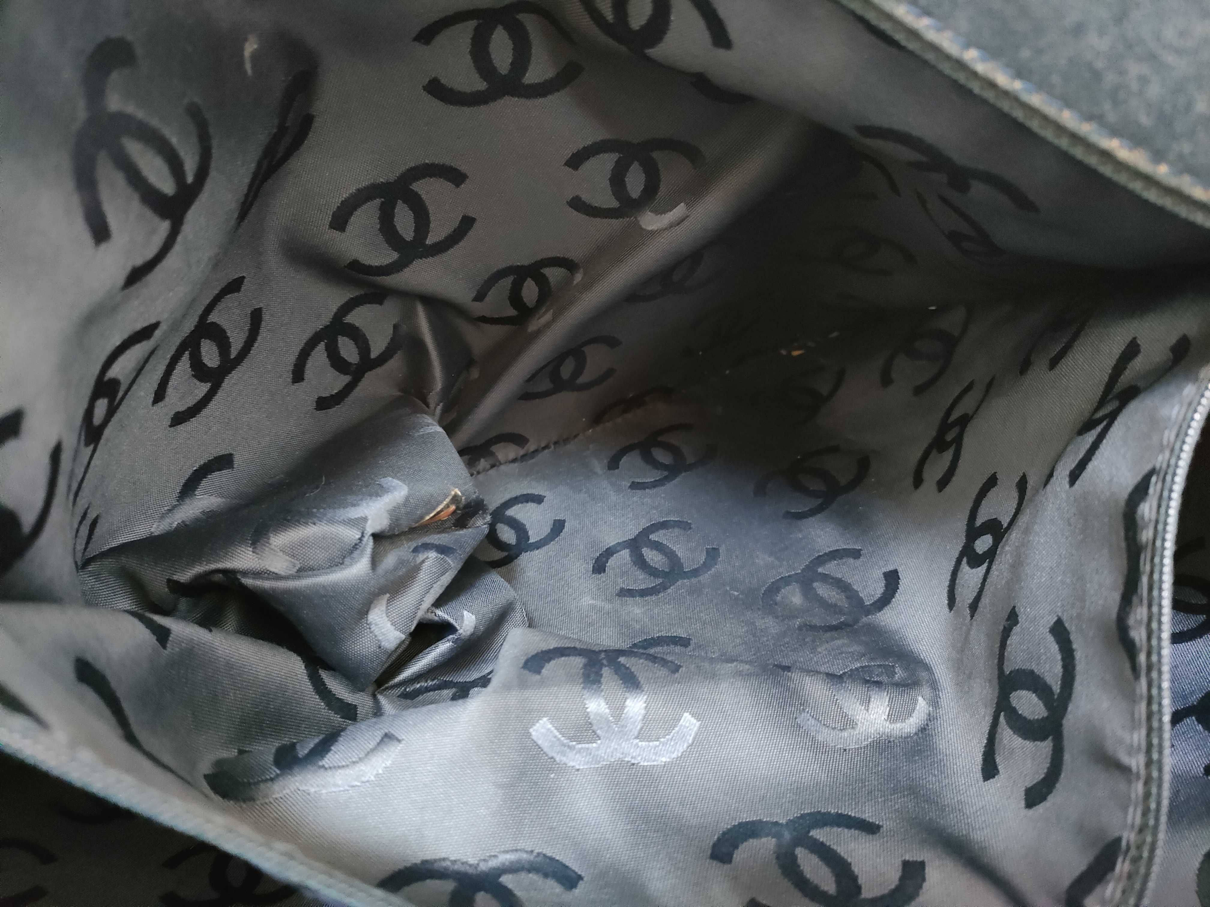 denim tote bag — view 11