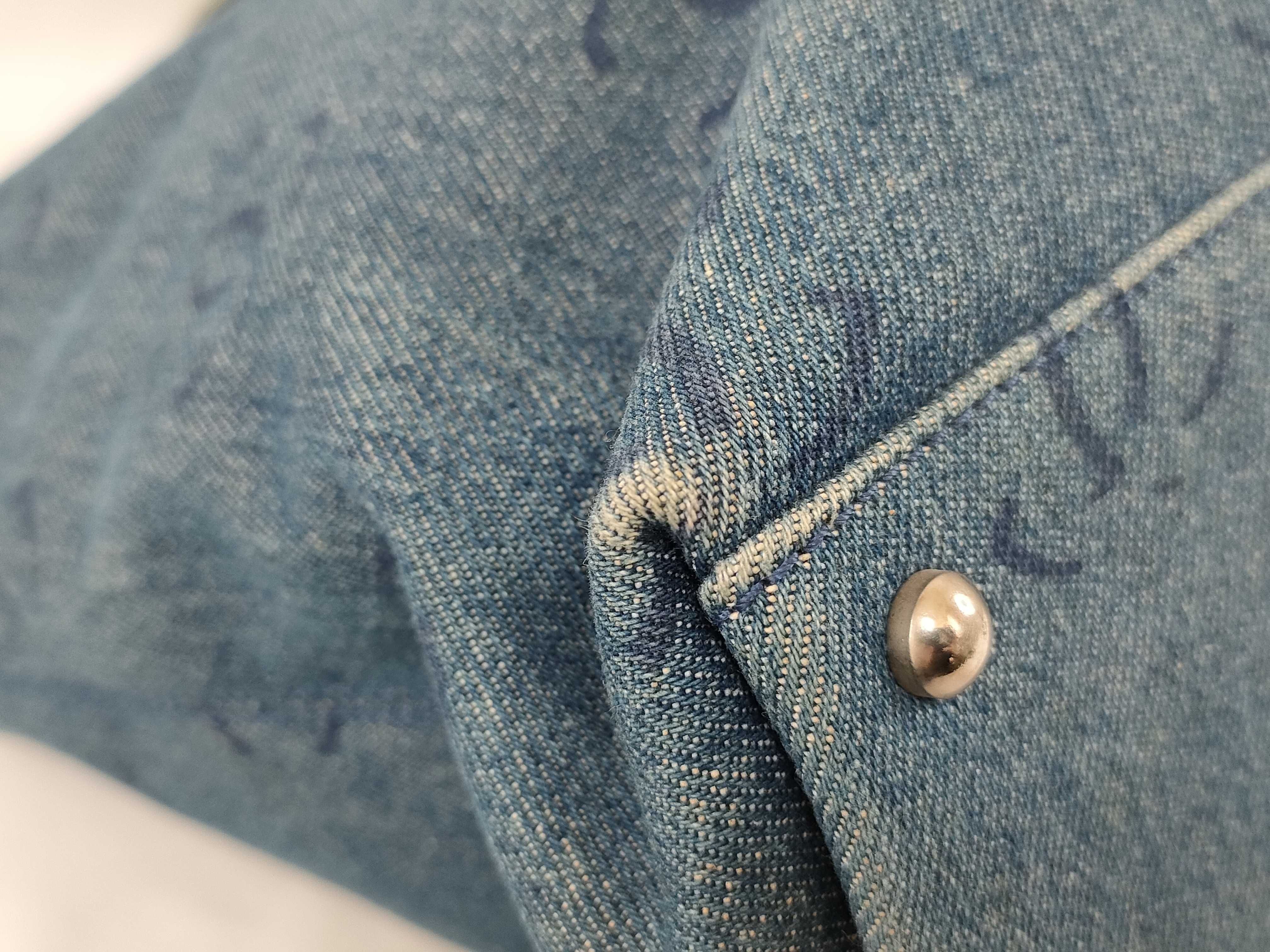 denim tote bag — view 4