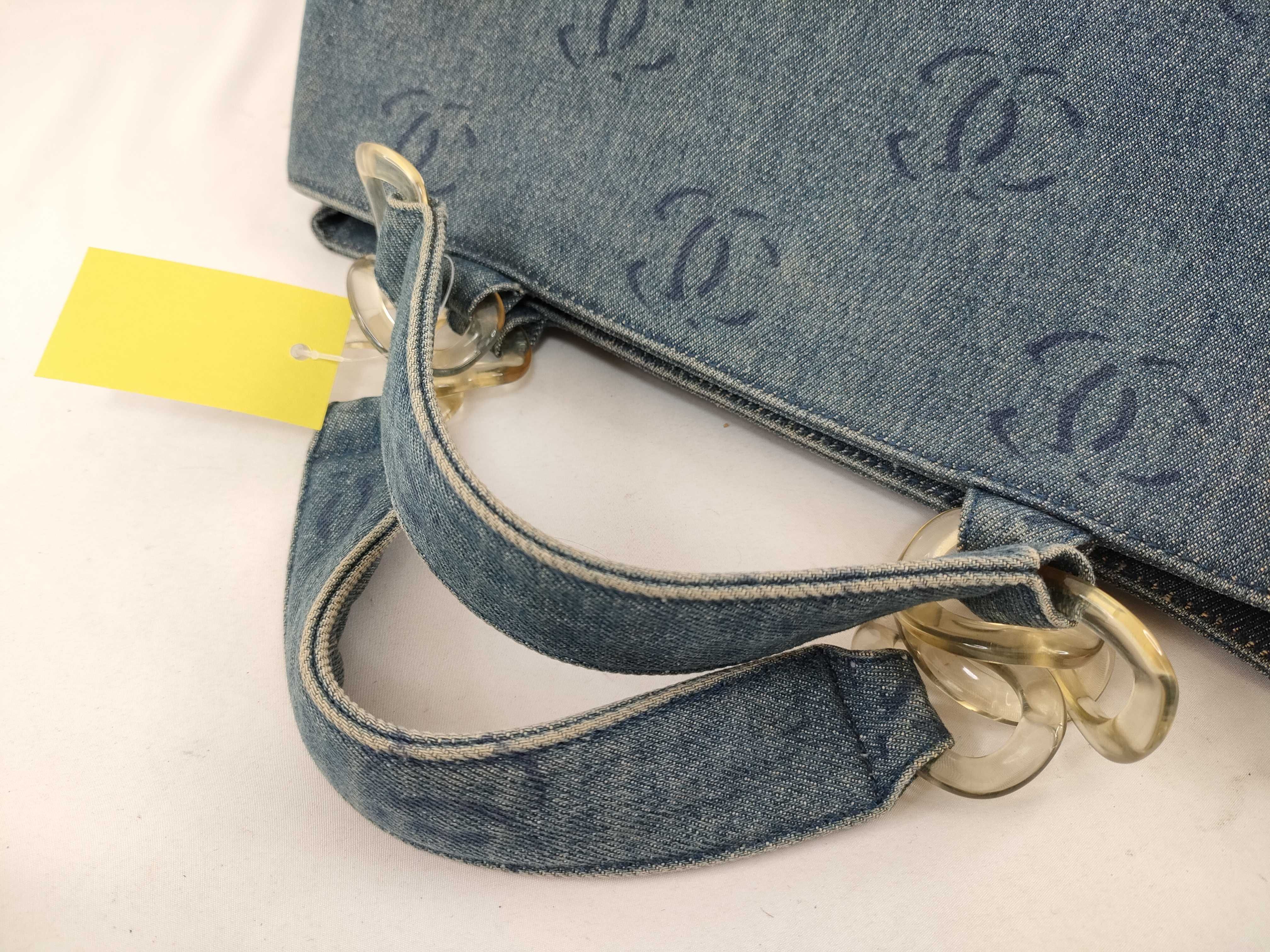 denim tote bag — view 5