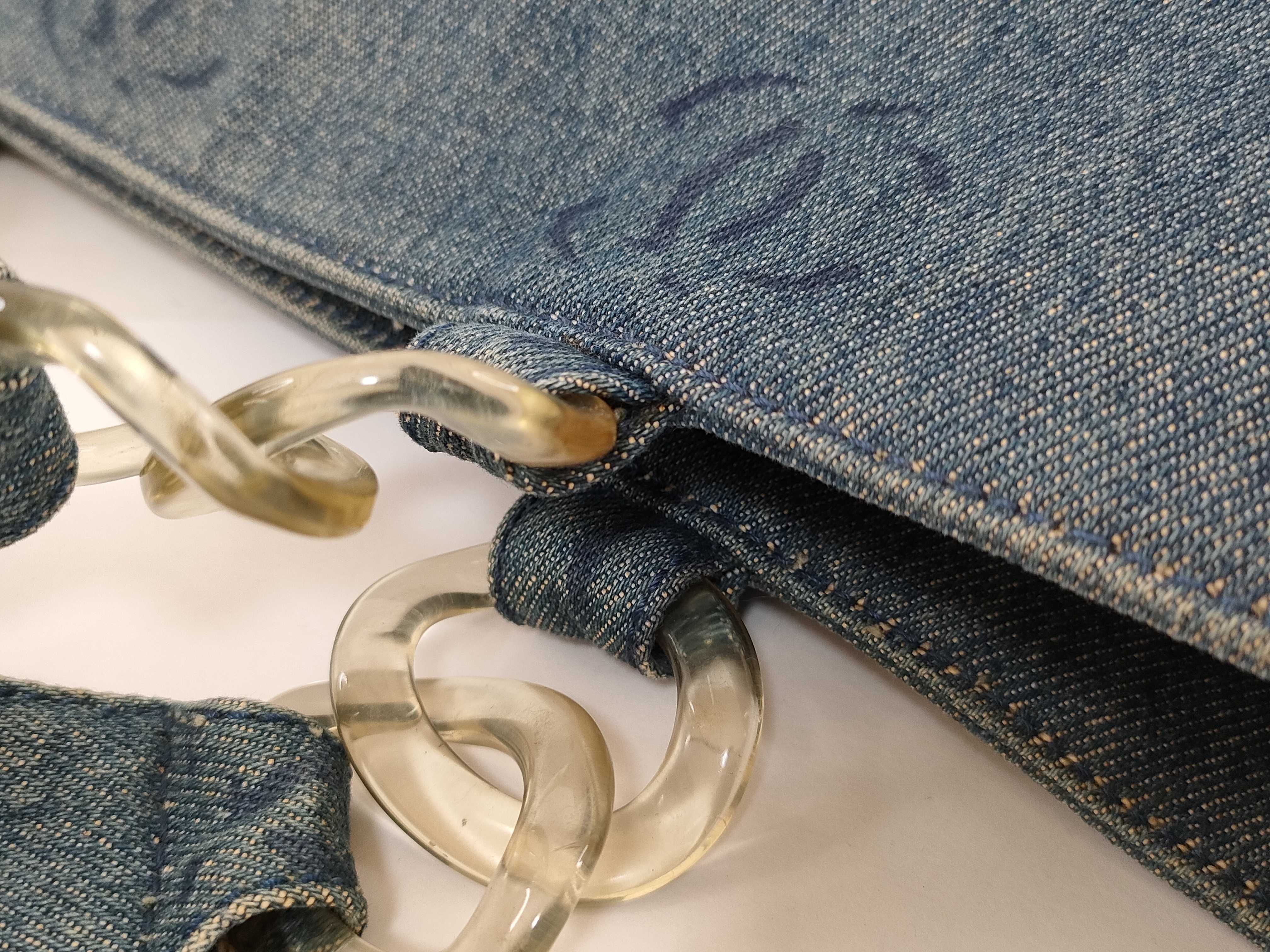denim tote bag — view 7