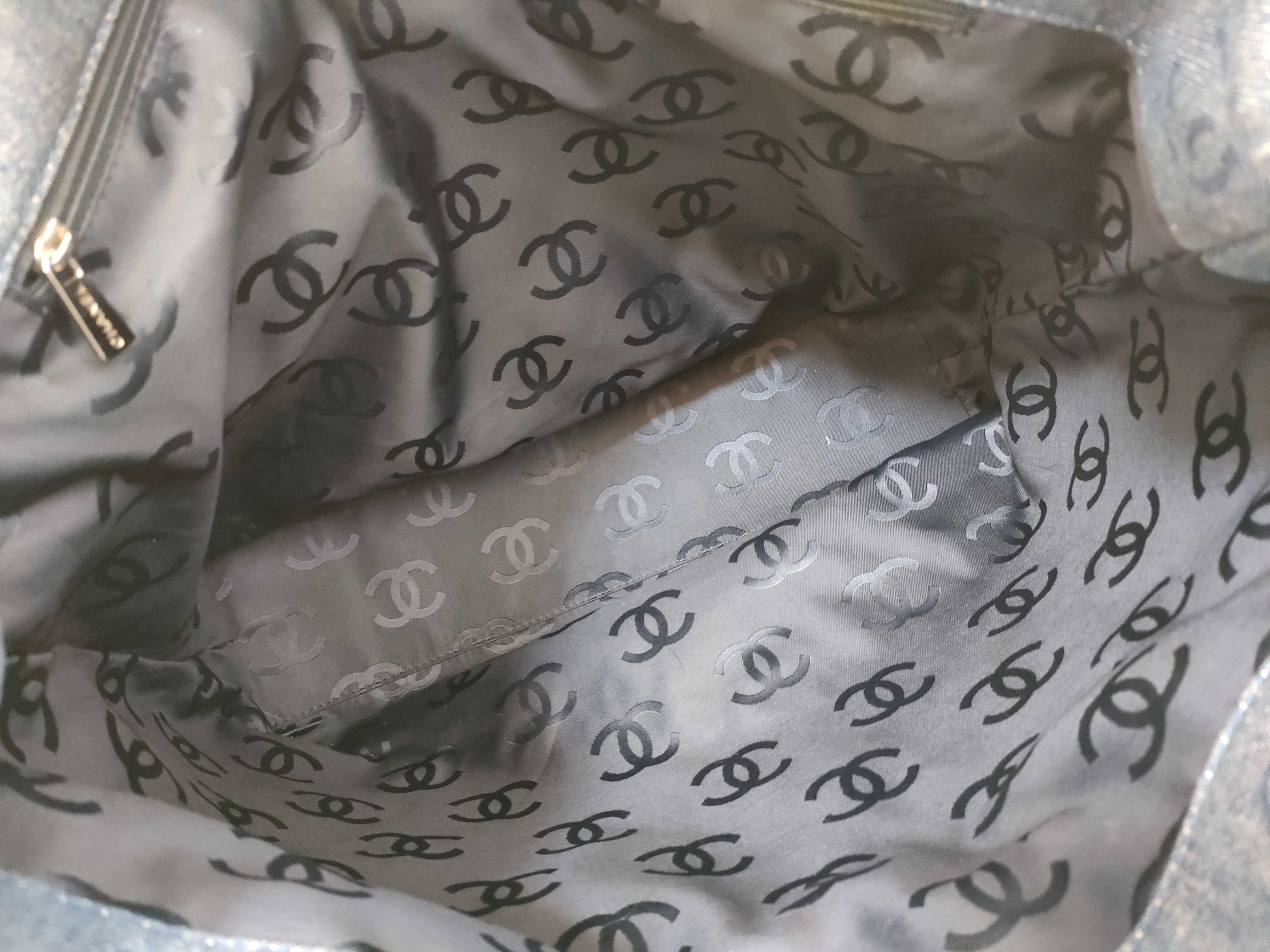 denim tote bag — view 8