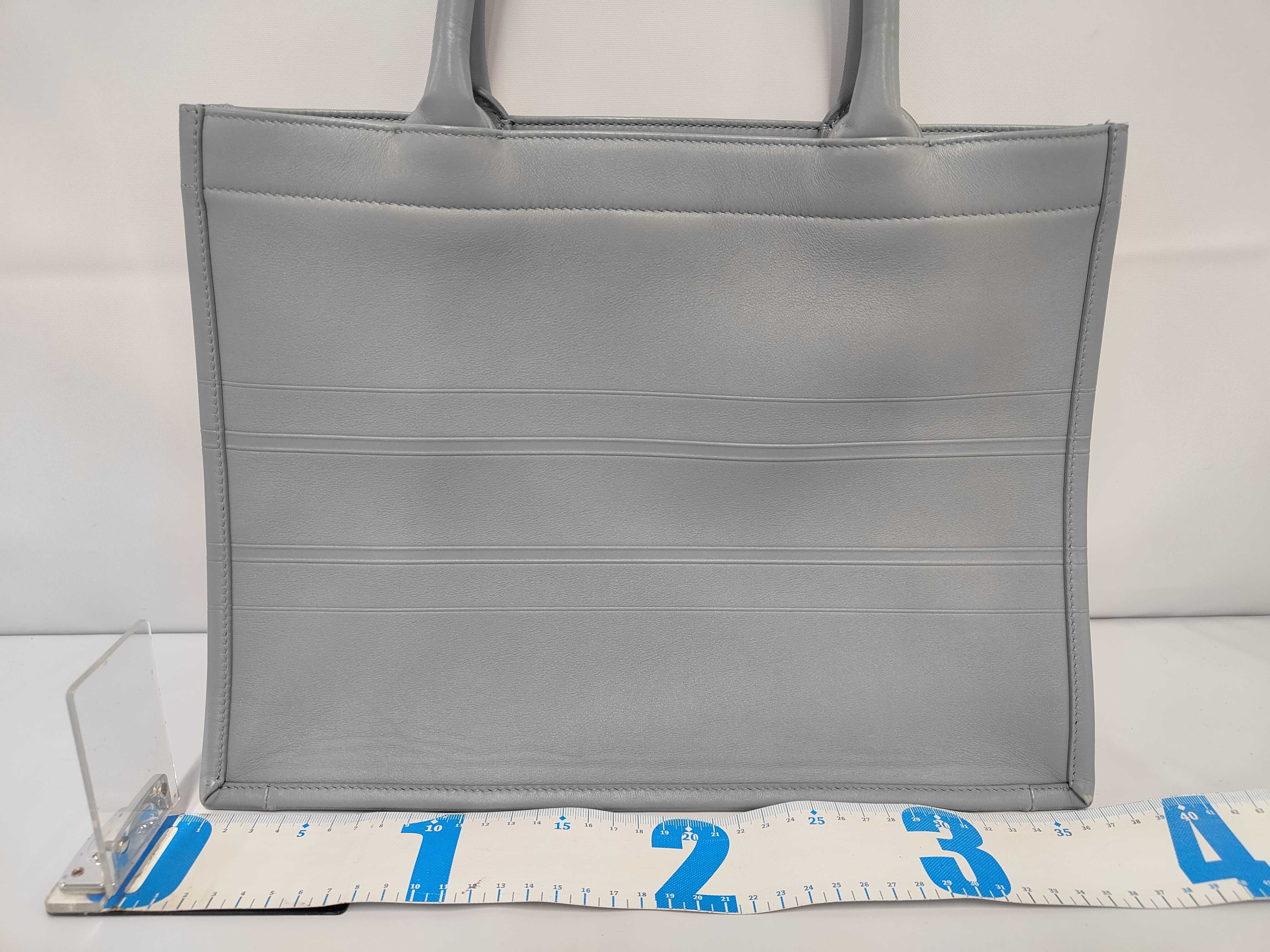 Leather Book Tote Medium Tote Bag — view 2