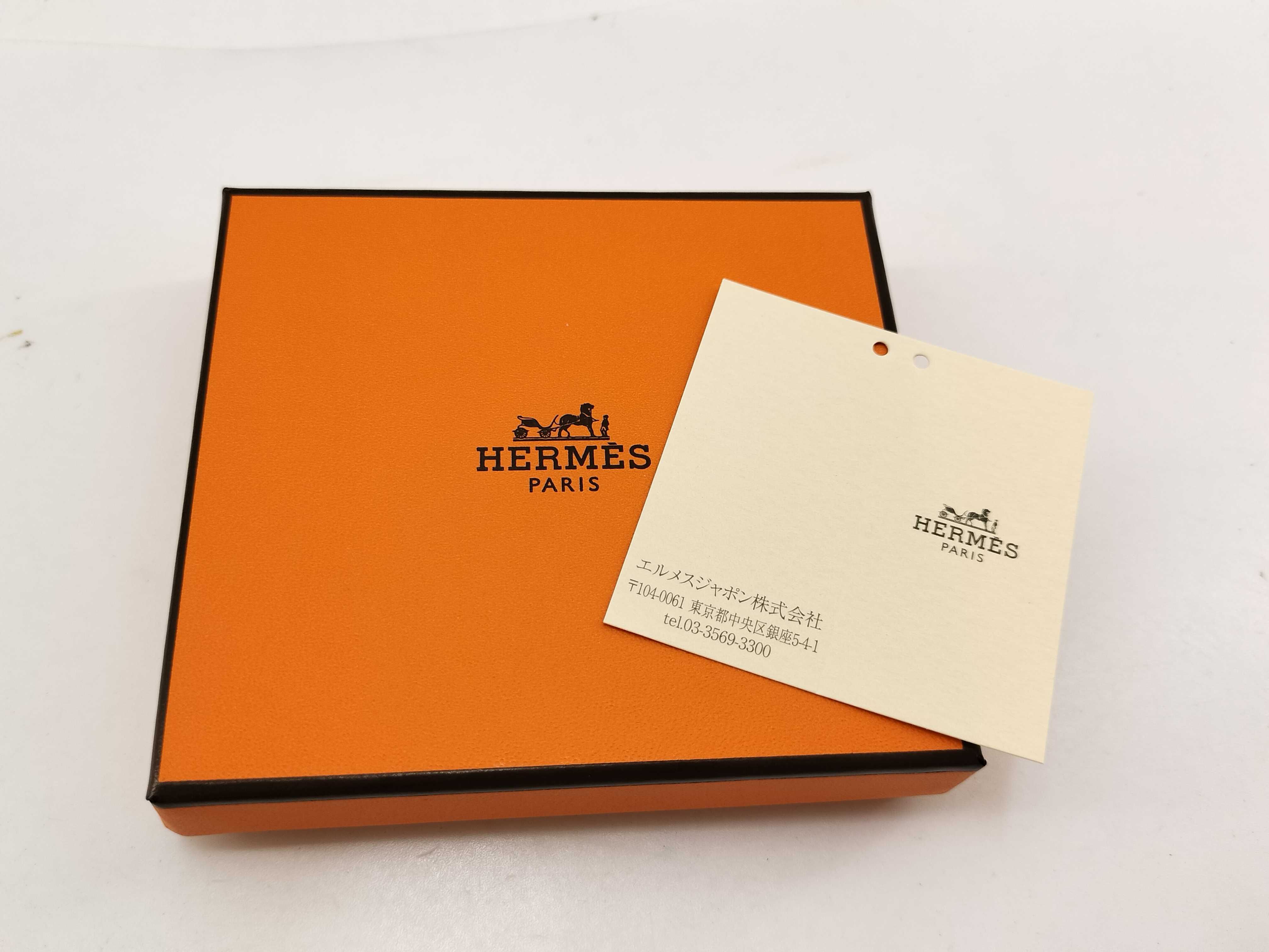 Bastia Cle x Silver Hardware Coin Case Hermes Coin Case — view 14