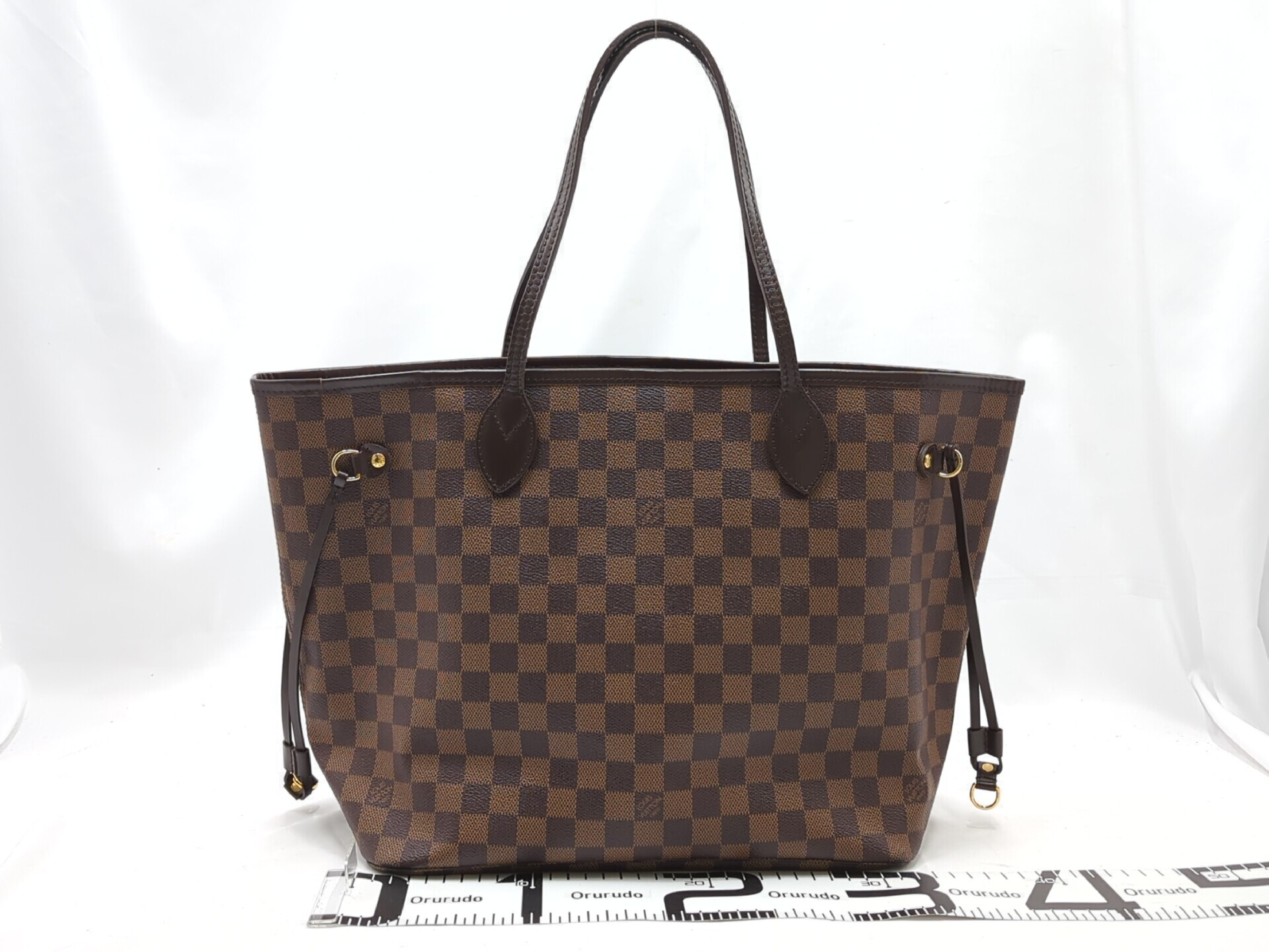 N40603 Damier Neverfull MM Tote Bag — view 2