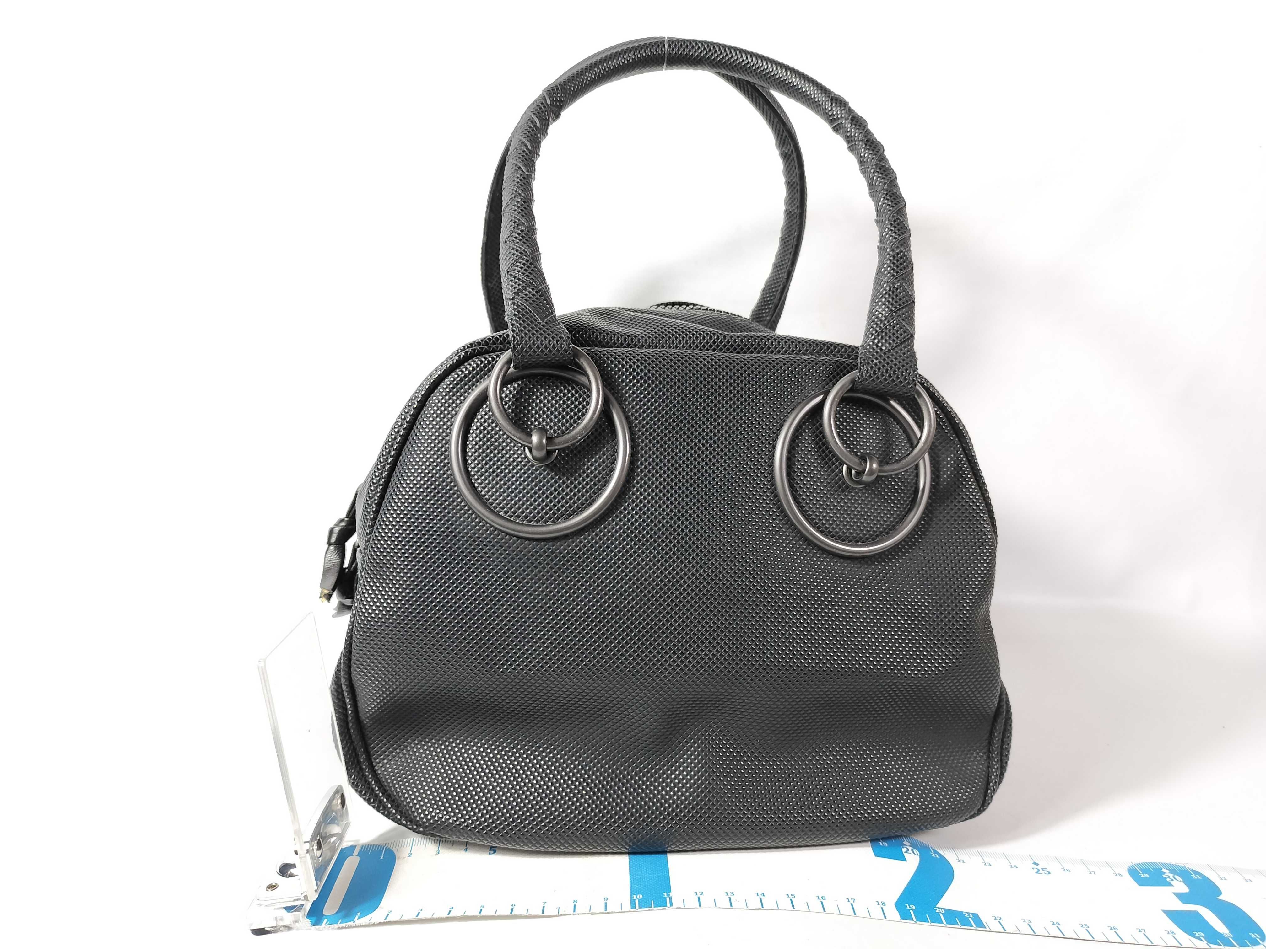 Nylon Handbag, Black — view 2