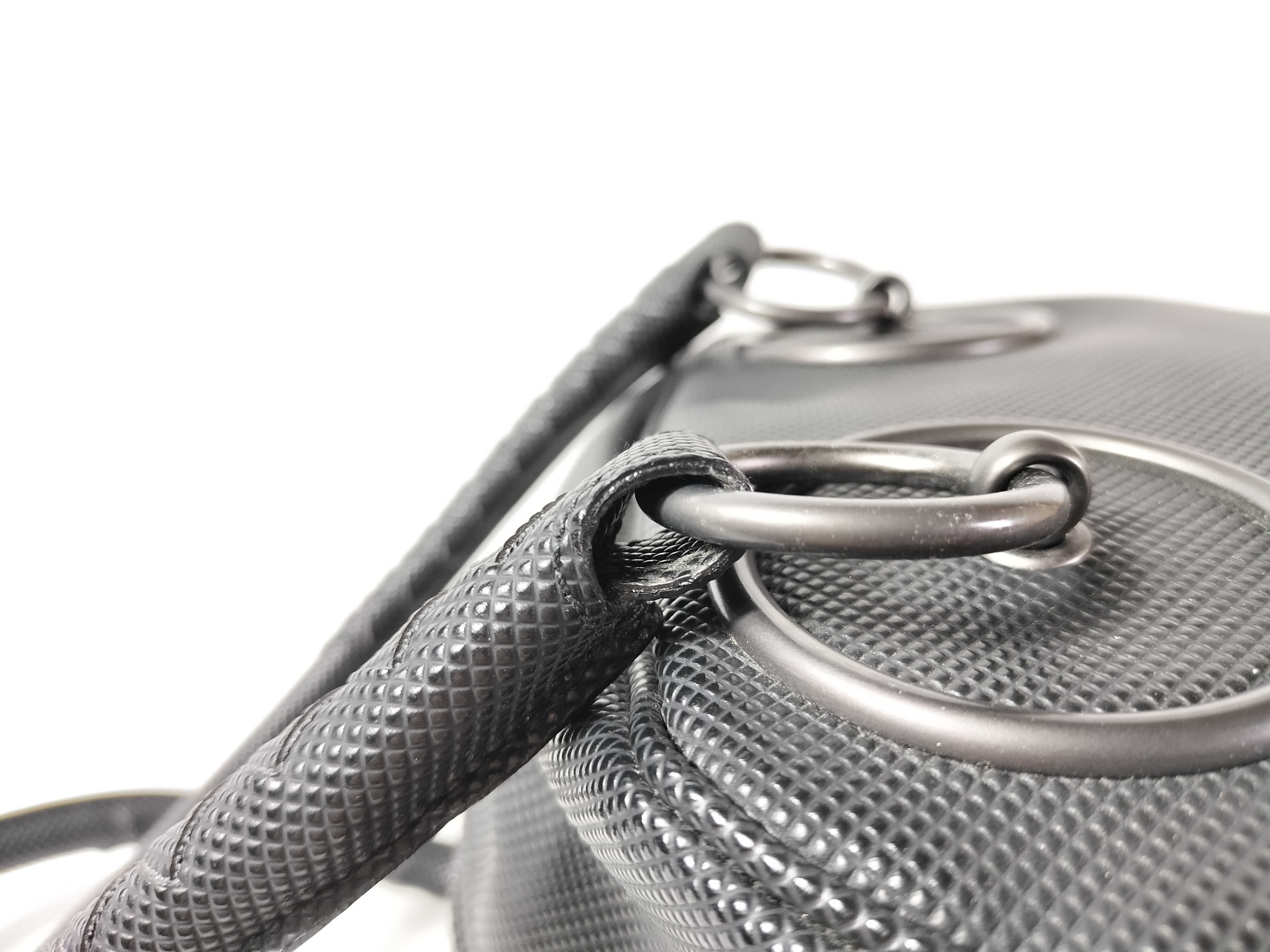 Nylon Handbag, Black — view 4