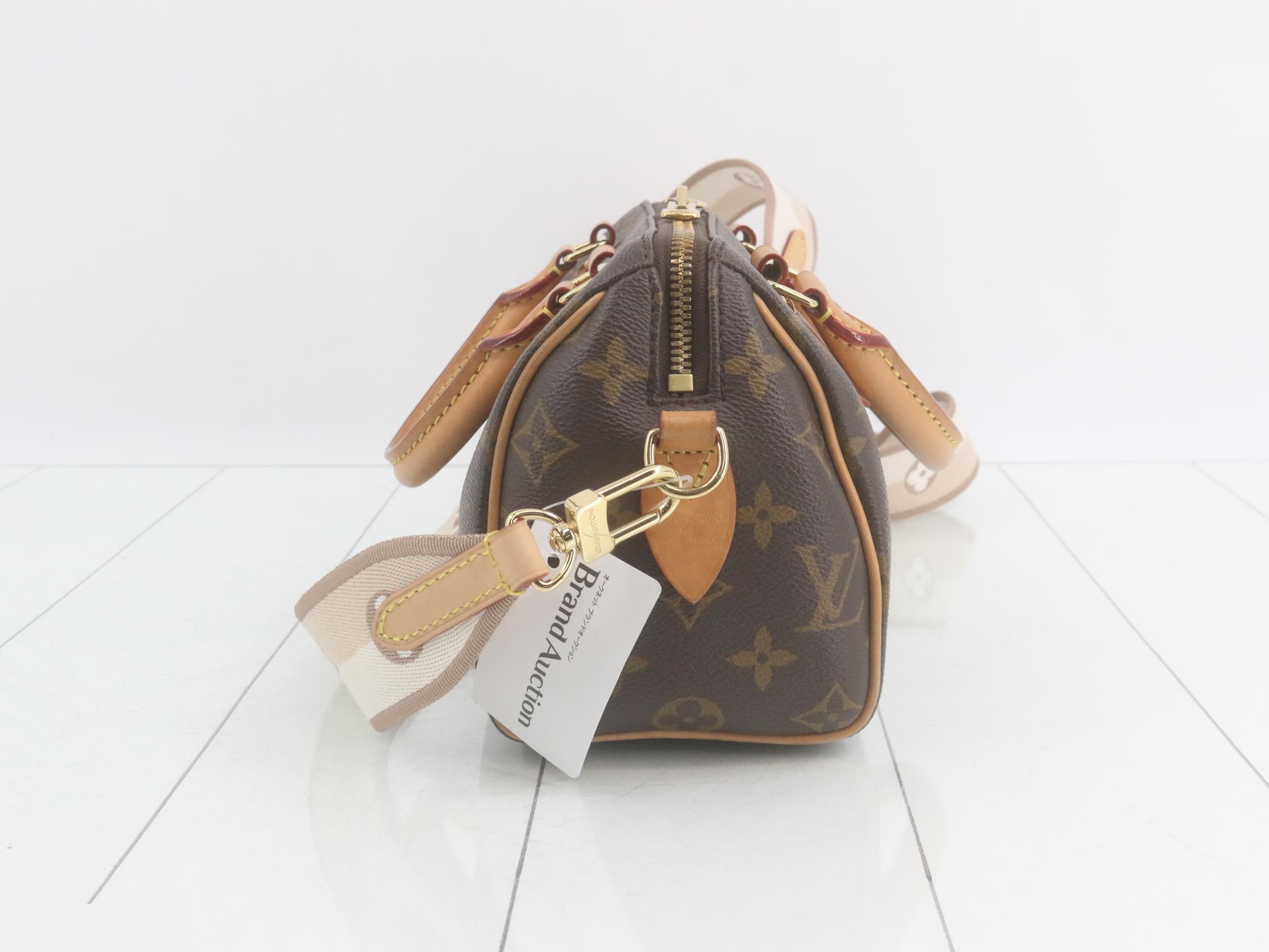 Speedy Bandoulière Monogram Handbag/Shoulder Bag (2-way) — view 4
