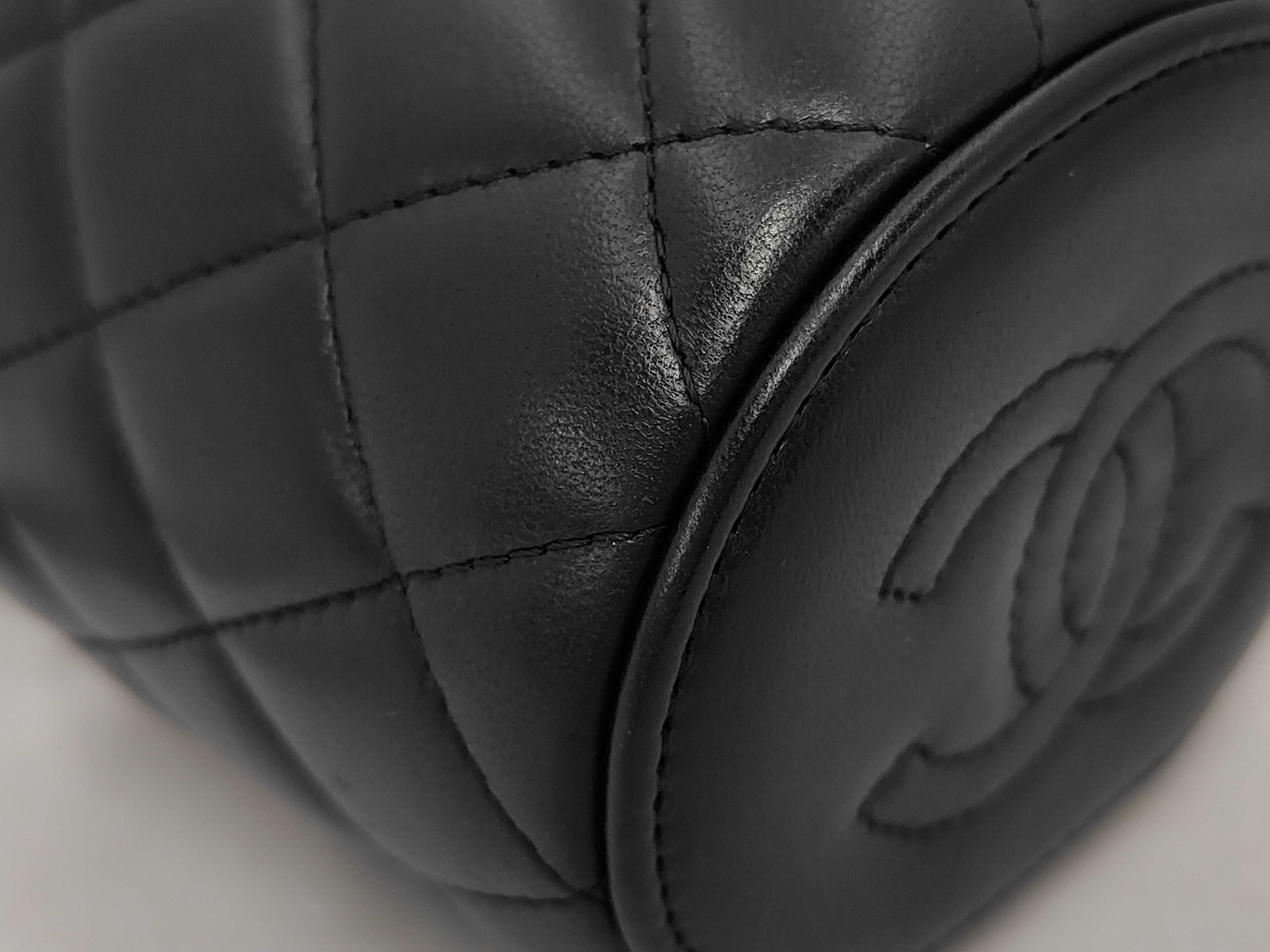 Matelassé Mini Vanity Pouch Chain Shoulder Bag — view 3