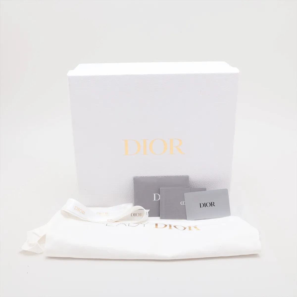 My Lady Dior Leather 2-Way Handbag, Black — view 12
