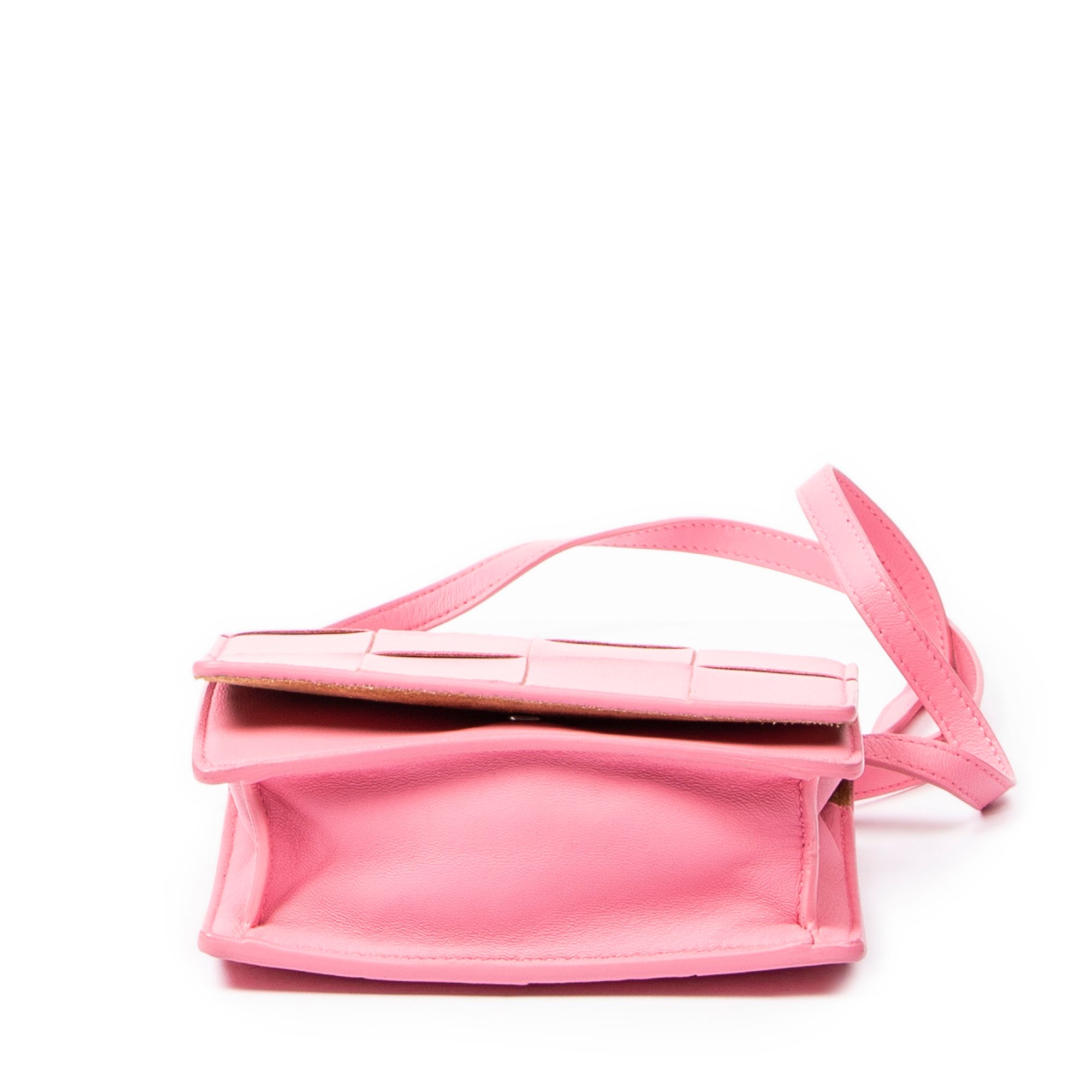 Mini Casette Crossbody  Intrecciato Leather — view 6