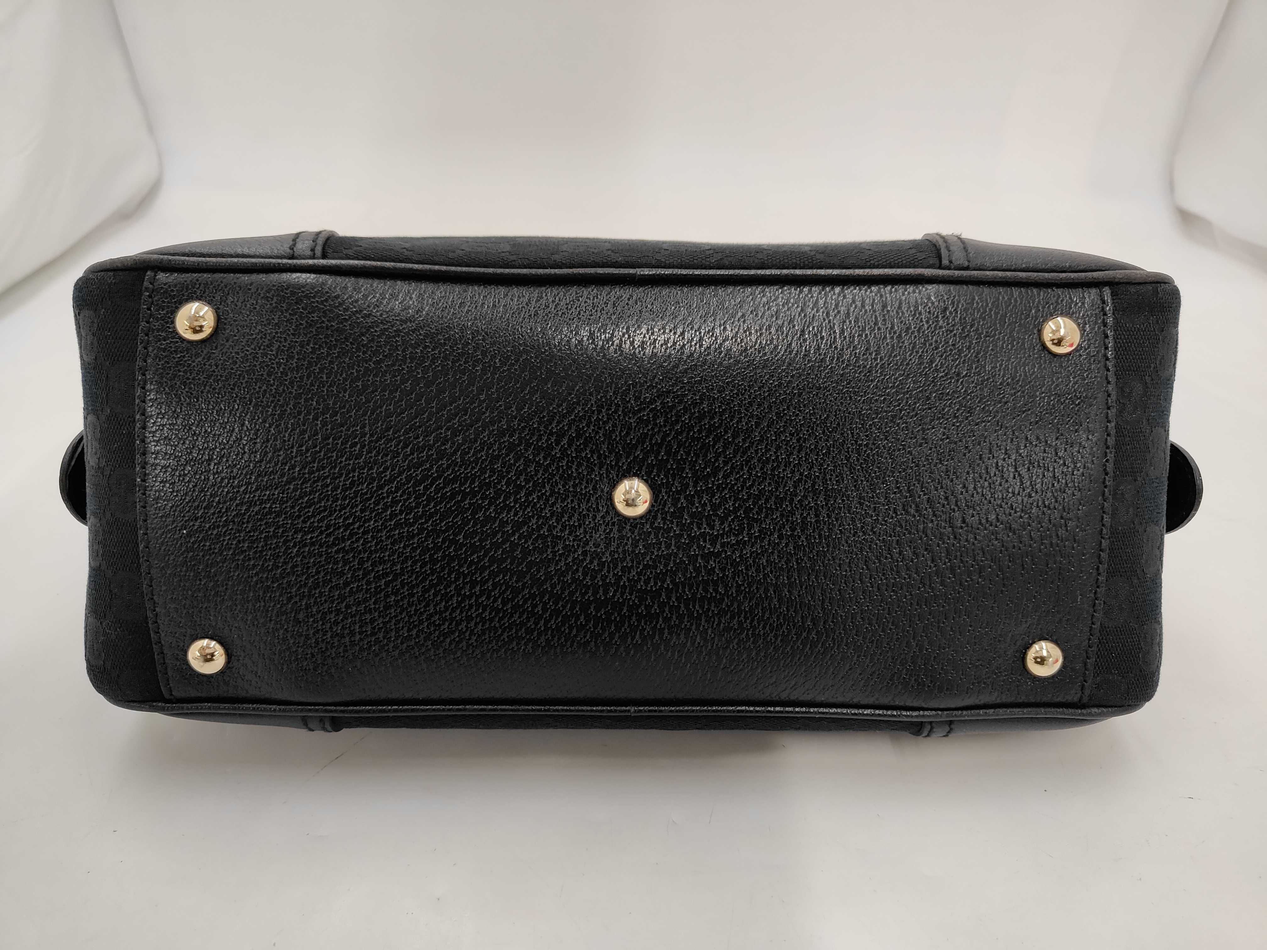 GG Canvas Sherry Princy Boston Bag GG Canvas Leather 161720 Boston Bag — view 3